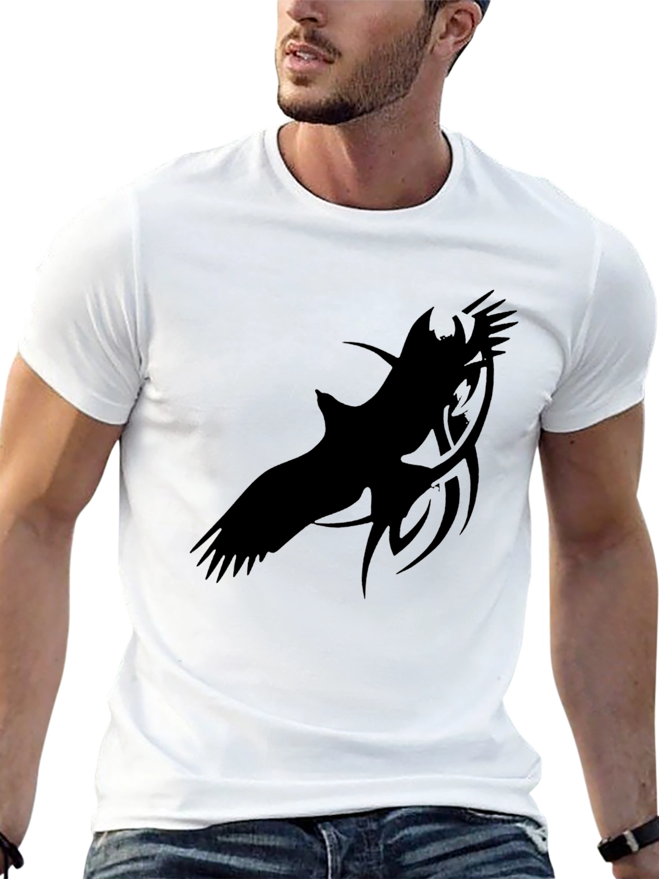 Black Black Eagle Graphic Tee - Menswear view 13