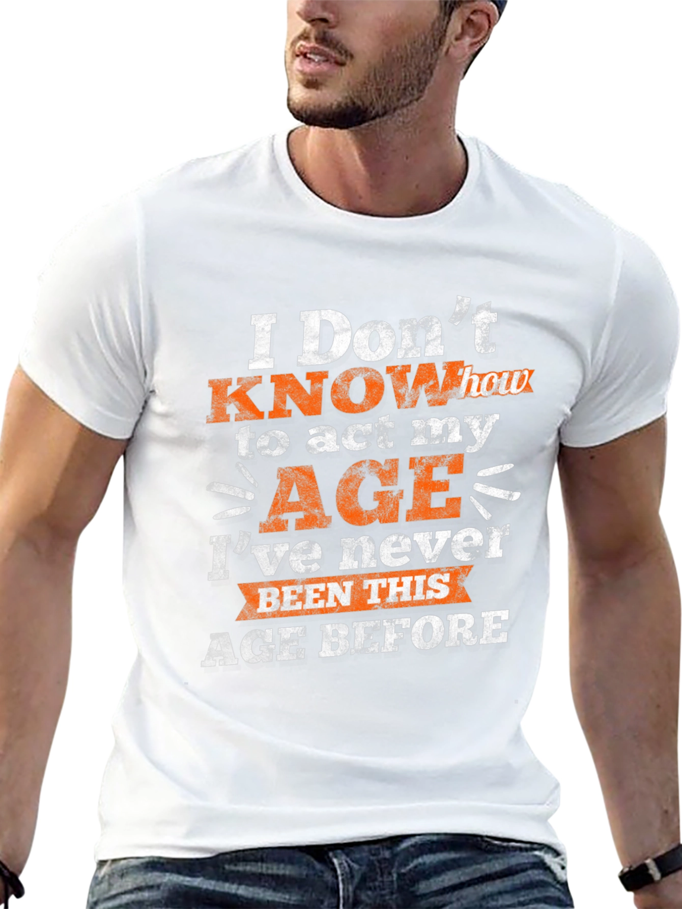 Black Funny Age Humor Graphic T-Shirt view 13