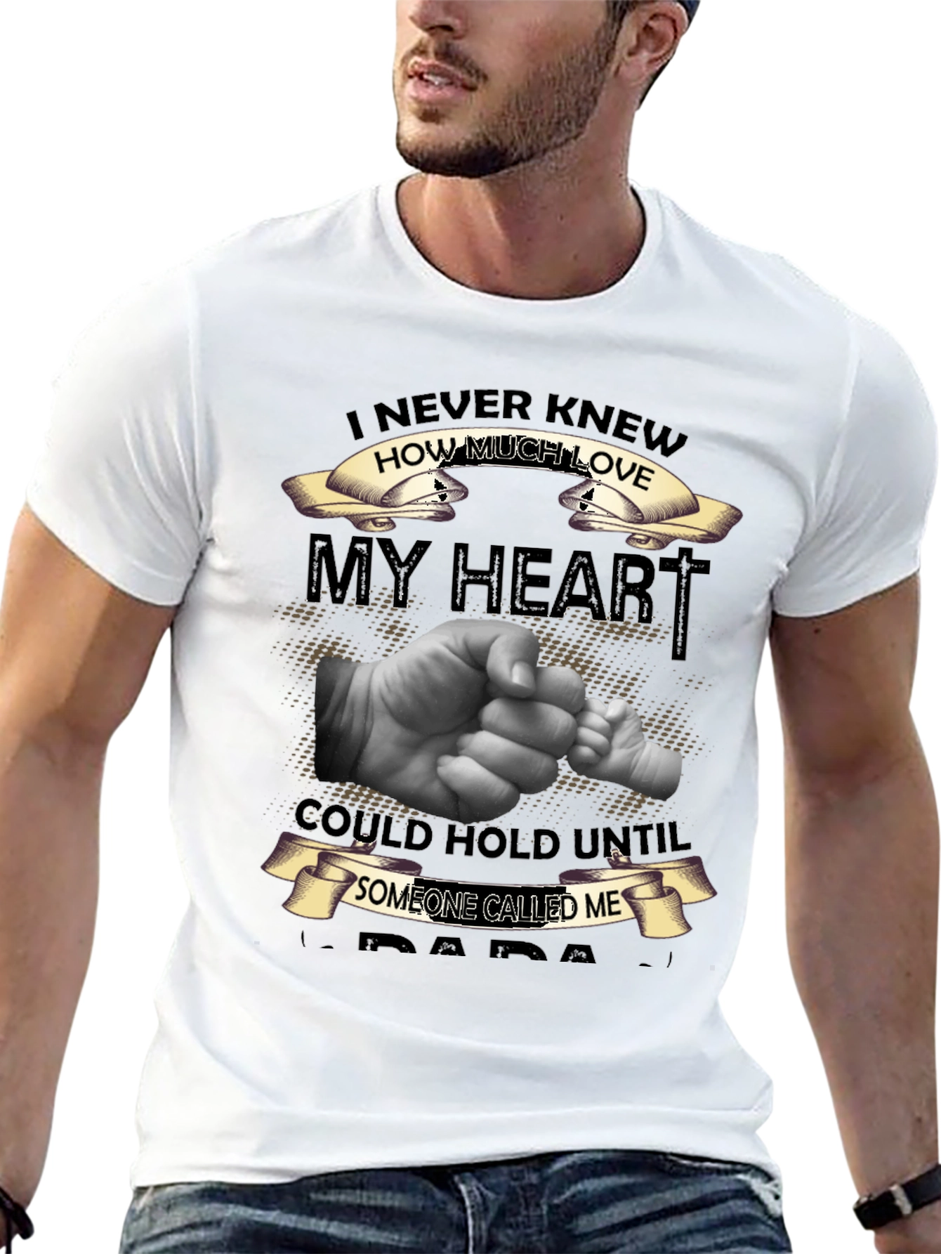 Black I Never Knew How Much Love T-Shirt view 13