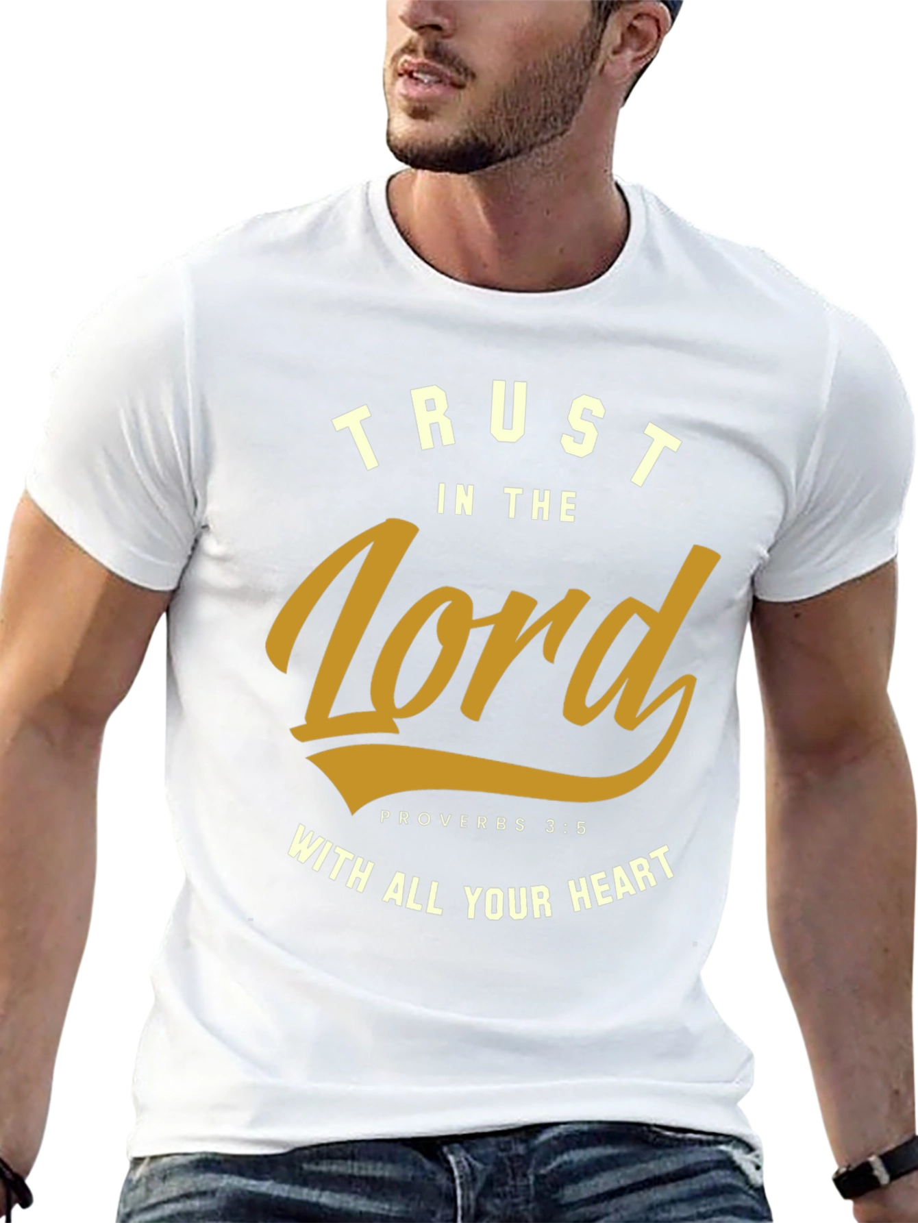 Black Trust in the Lord T-Shirt view 13