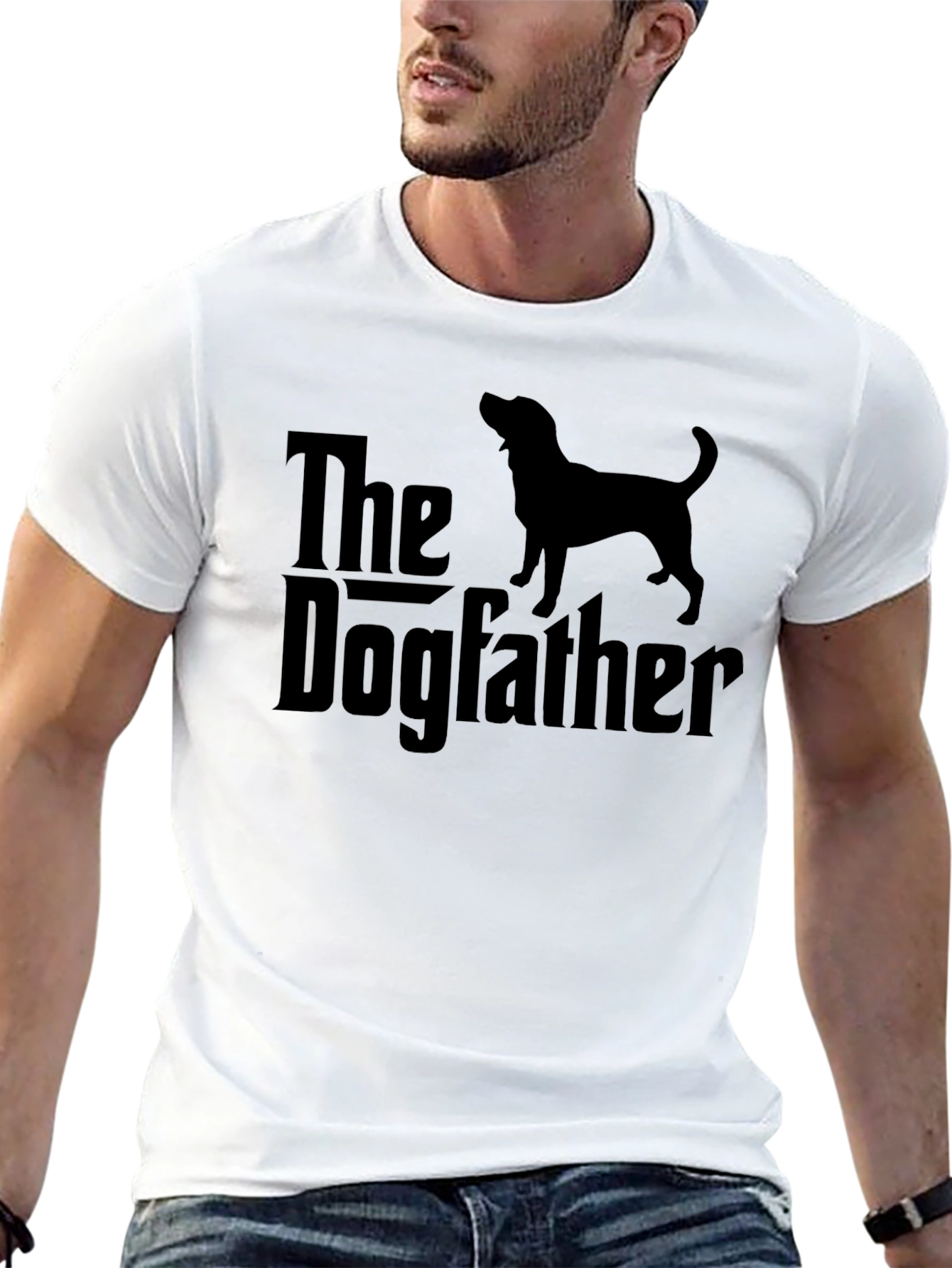 The Dogfather Black T-Shirt - 13