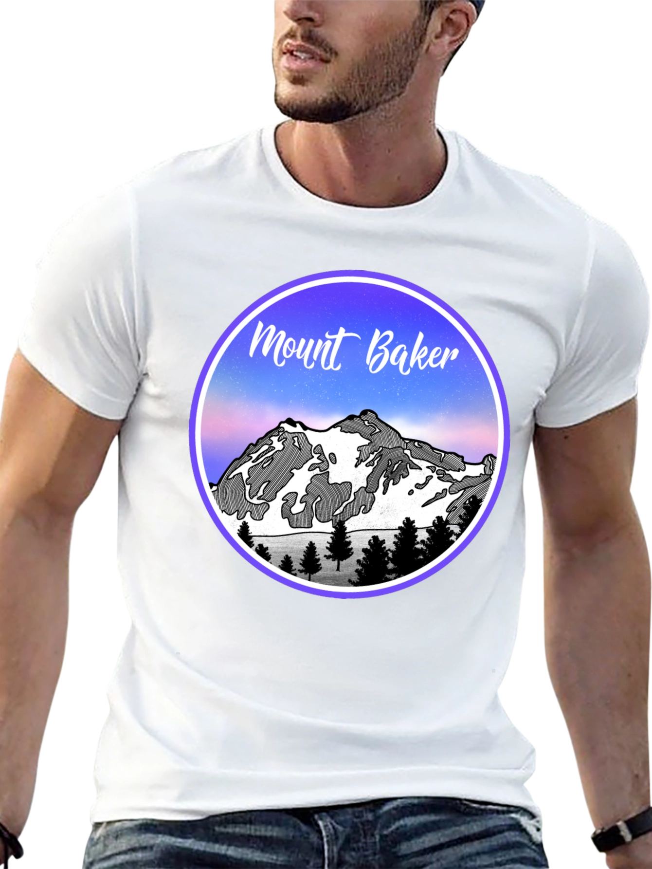 Mount Baker Graphic T-Shirt - Unisex - 13