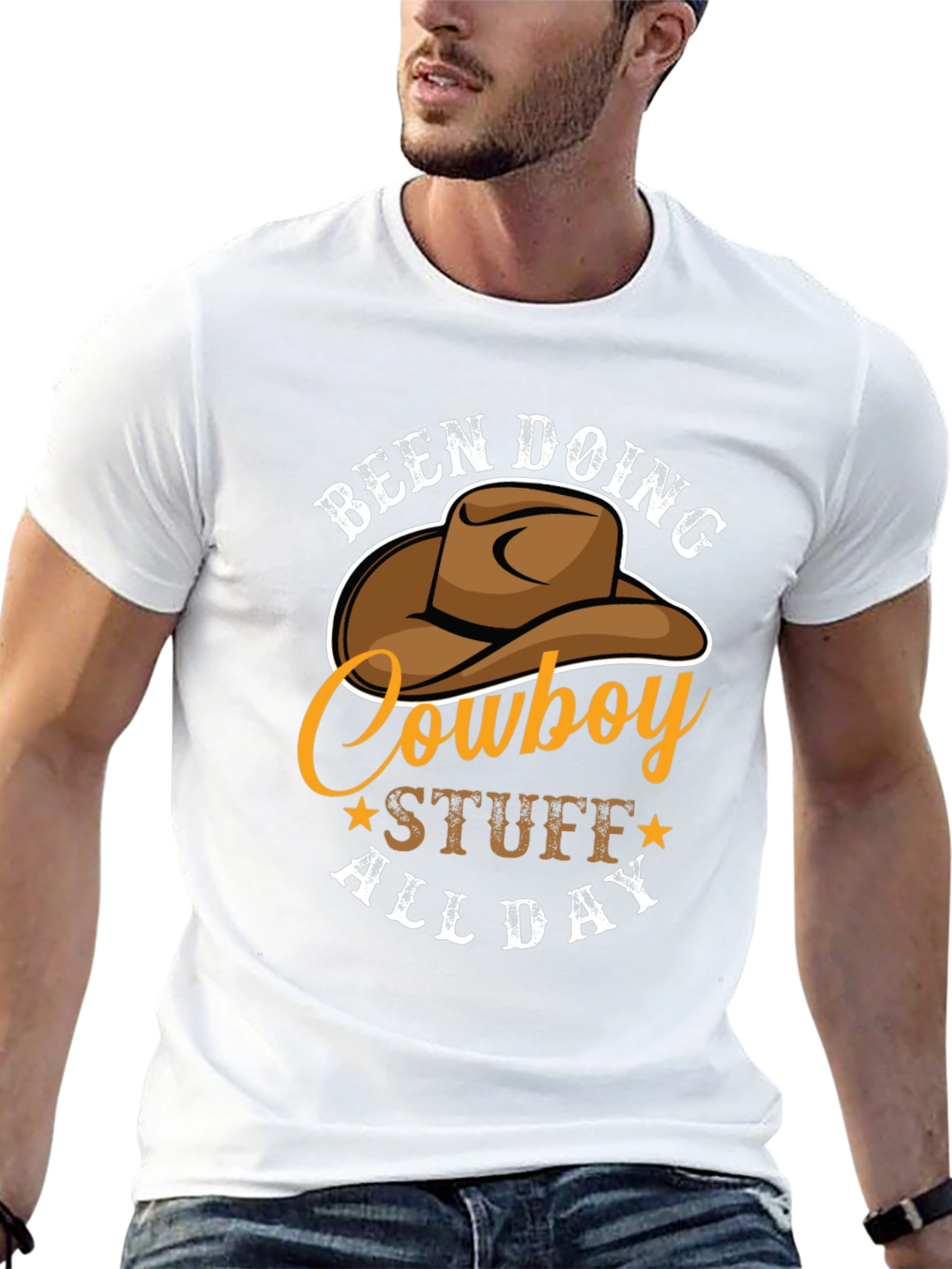 Cowboy Stuff All Day Graphic Tee - 13