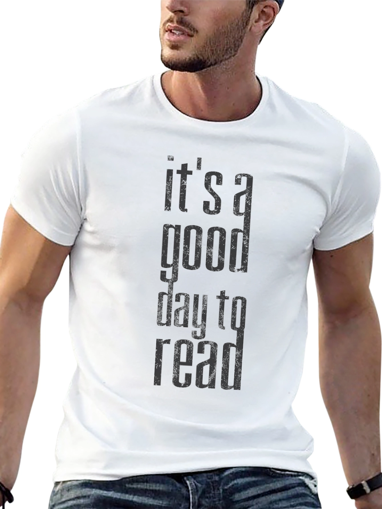 Black It's a Good Day To Read T-Shirt view 13