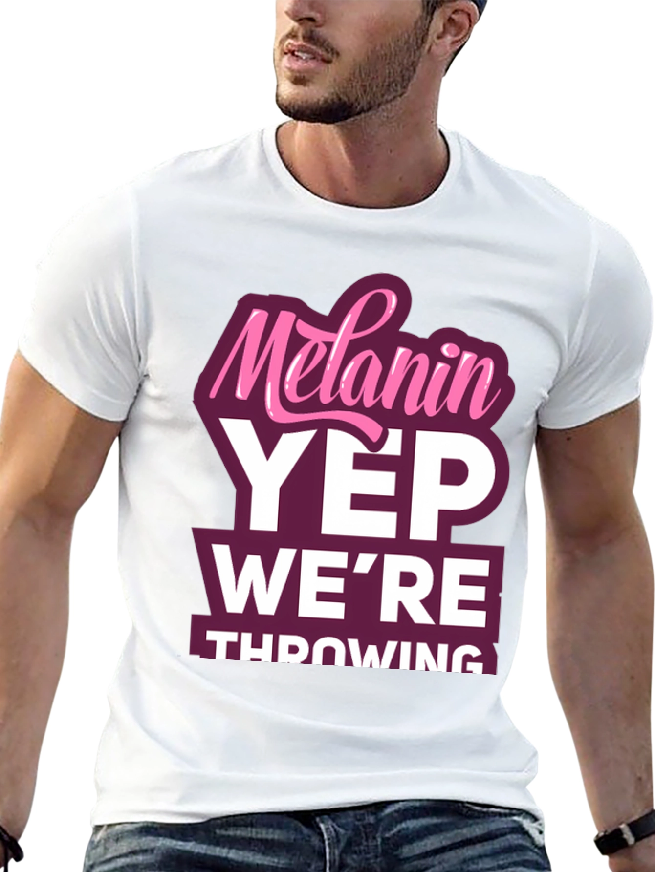 Black Melanin Yep Graphic Tee view 13