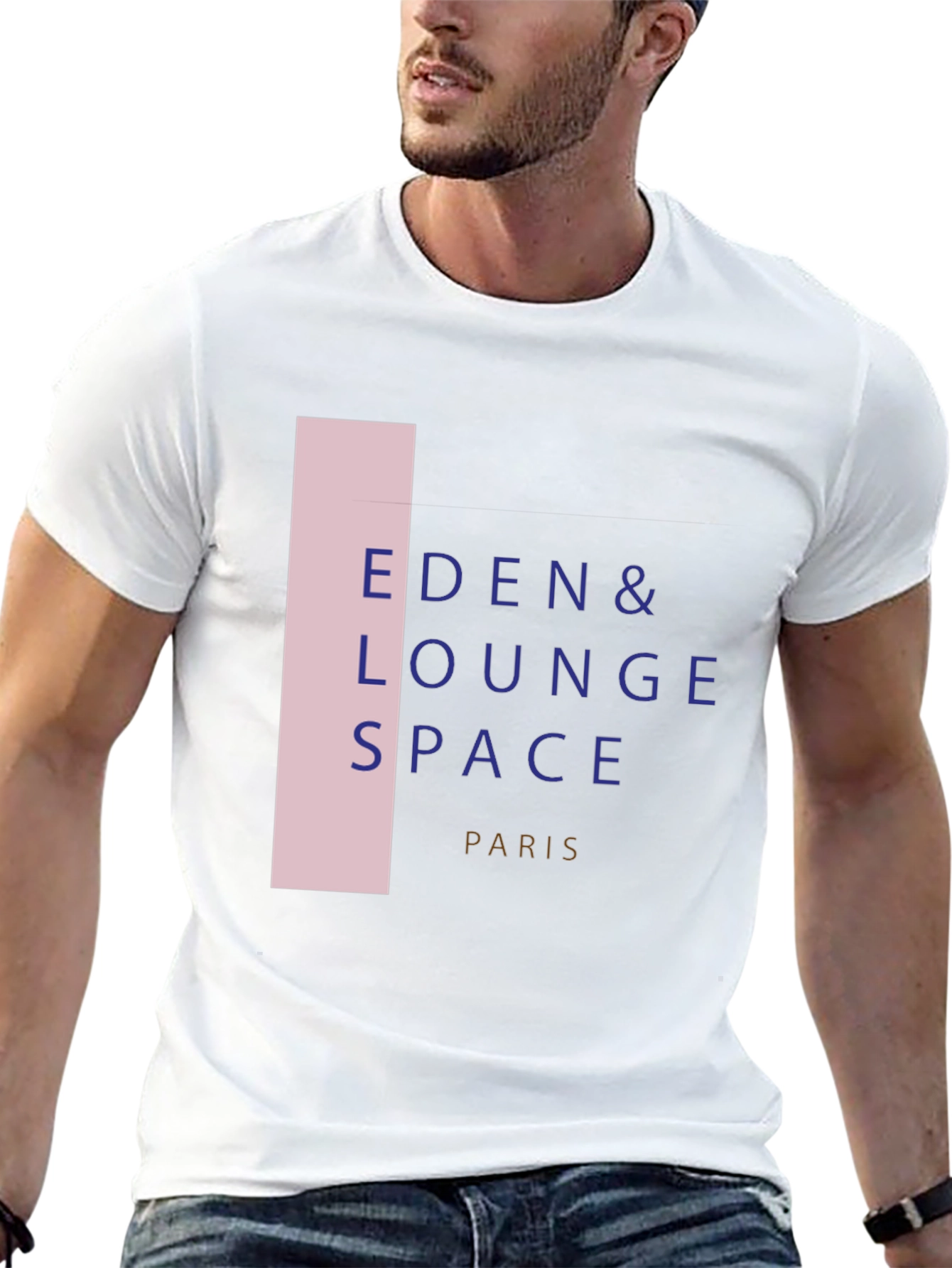 Black Eden Lounge Space Paris Graphic Tee view 13