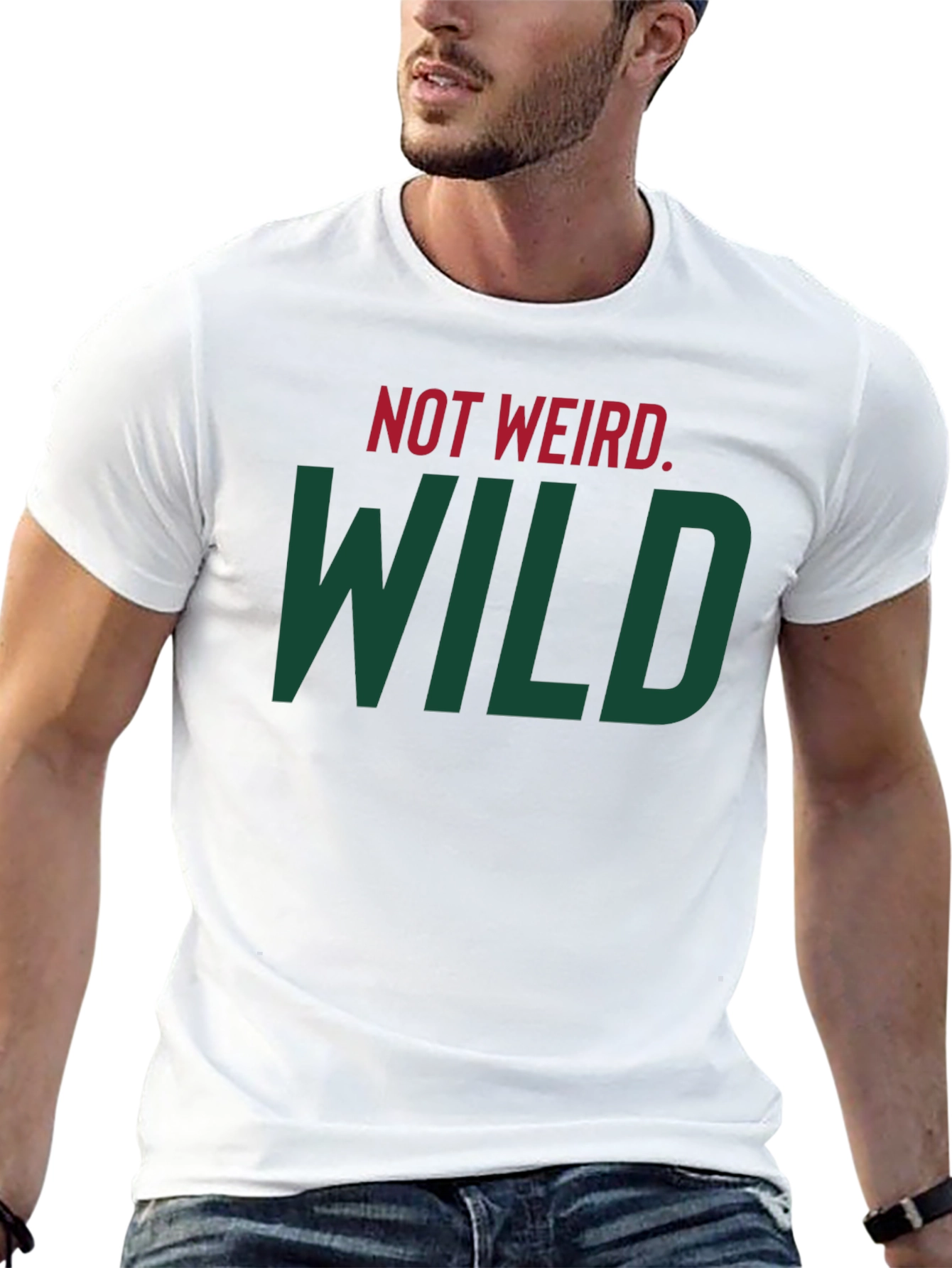 Black Not Weird, WILD T-Shirt - Bold Statement Tee view 13