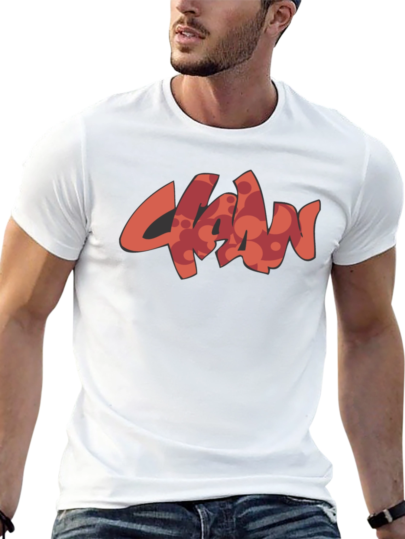 Black Stylish Black T-Shirt with Unique Graphic Design view 13