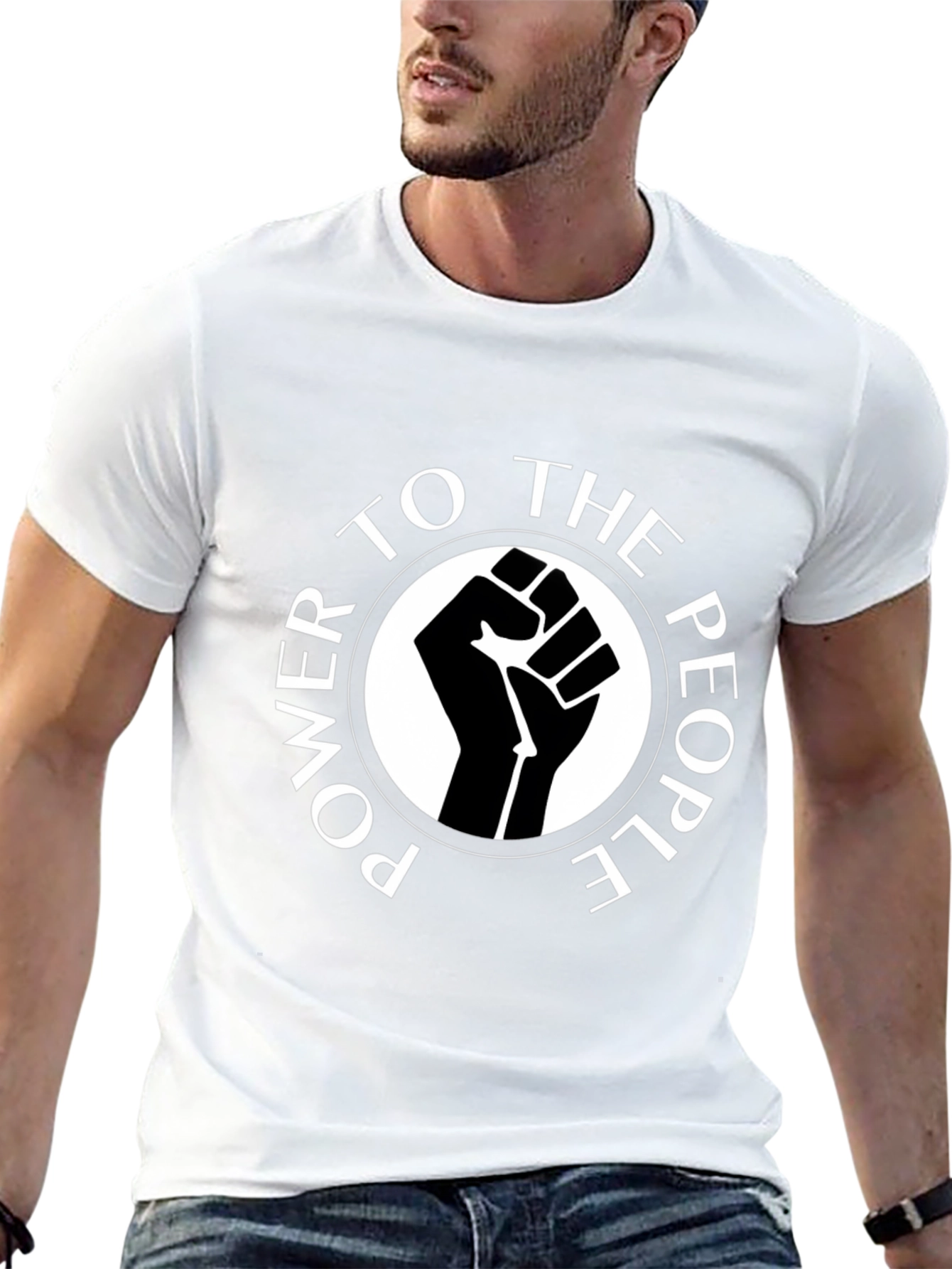 Black Power to the People Graphic T-Shirt view 13