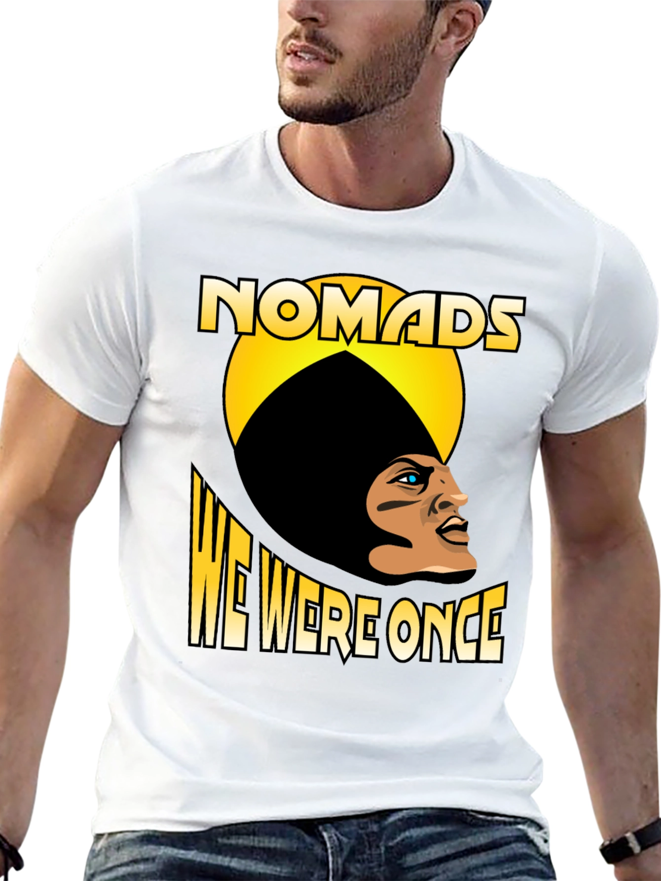 Black Nomads We Were Once Graphic T-Shirt view 13