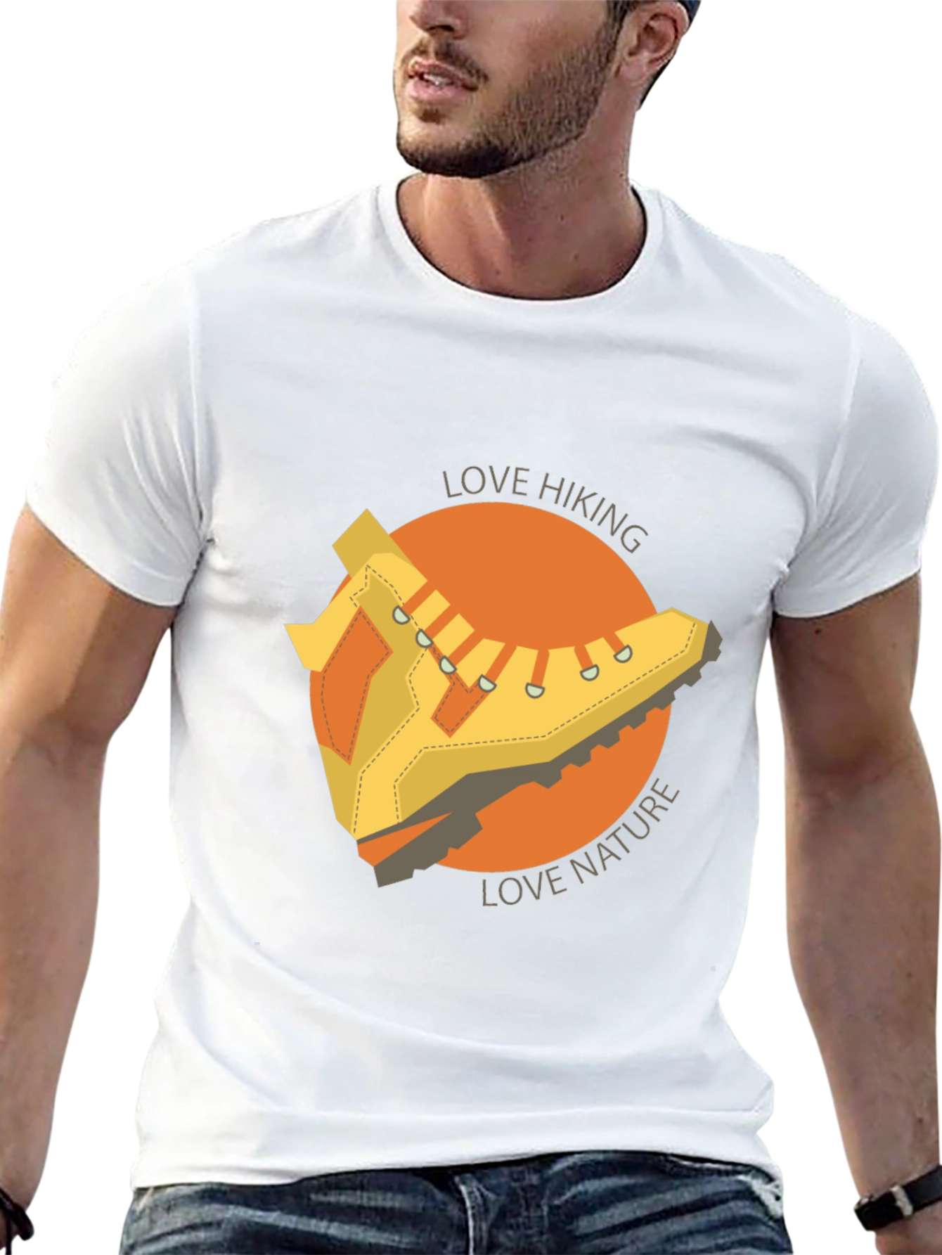 Black Love Hiking Nature T-Shirt Outdoor Adventure Tee view 13