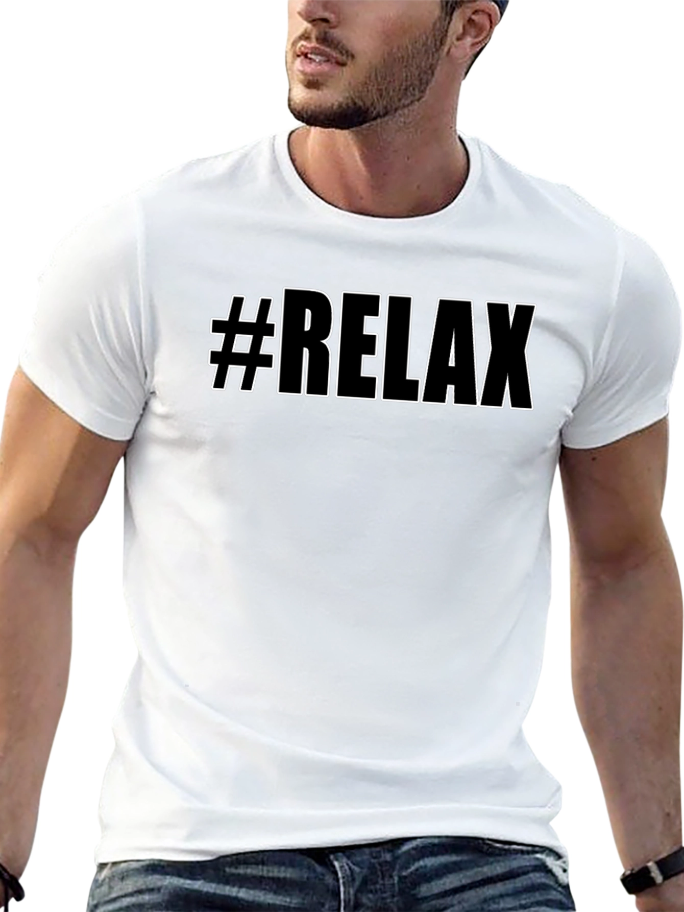 Black Relax T-Shirt - Stylish & Comfortable Men's Tee view 13