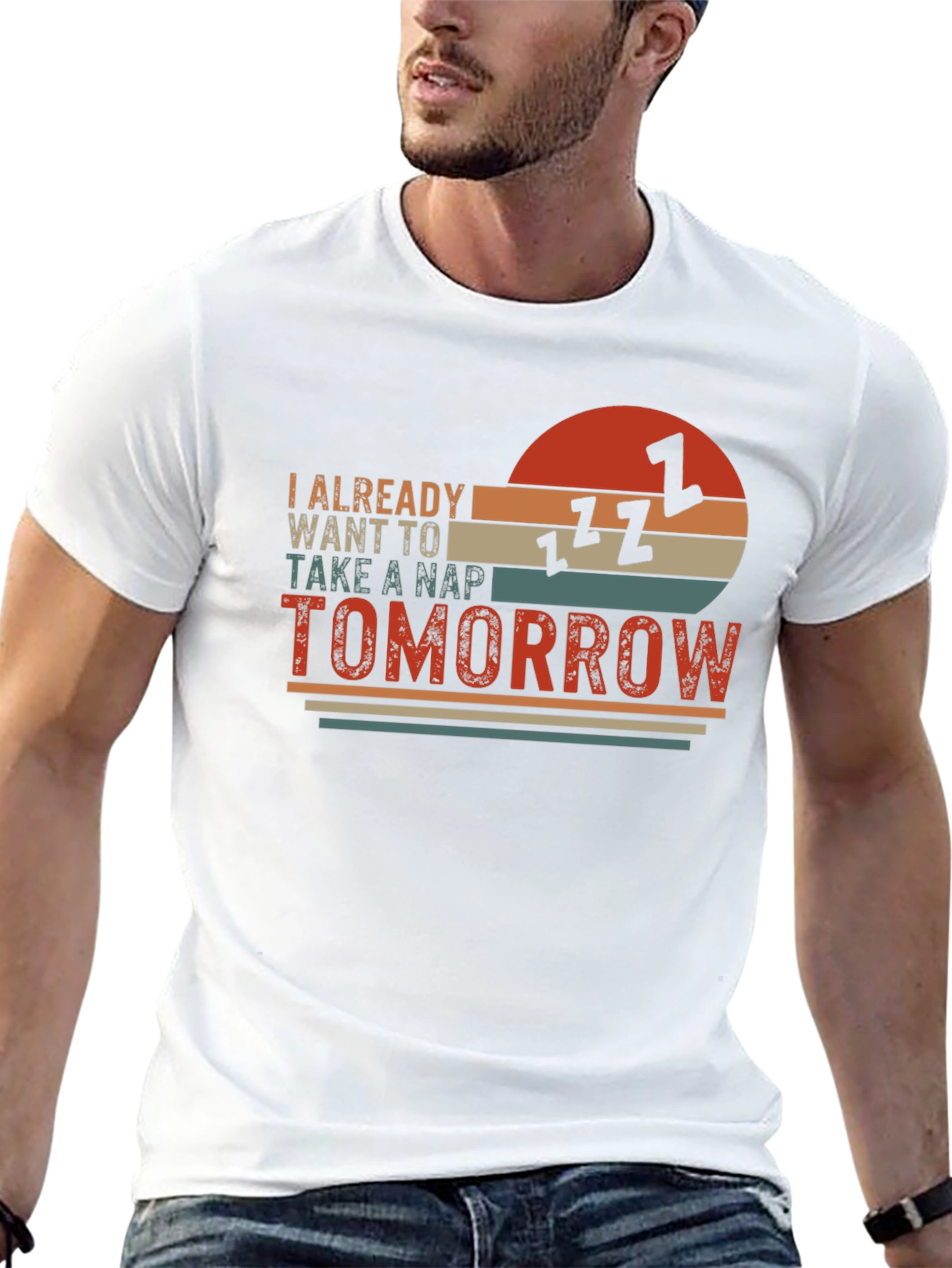 Black I Already Want To Take A Nap Tomorrow T-Shirt view 13