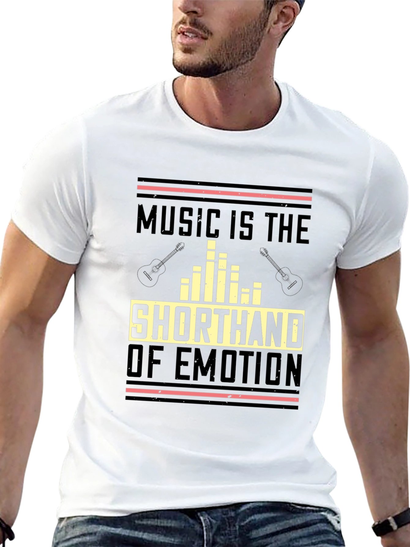Black Music is the Shorthand of Emotion T-Shirt view 13