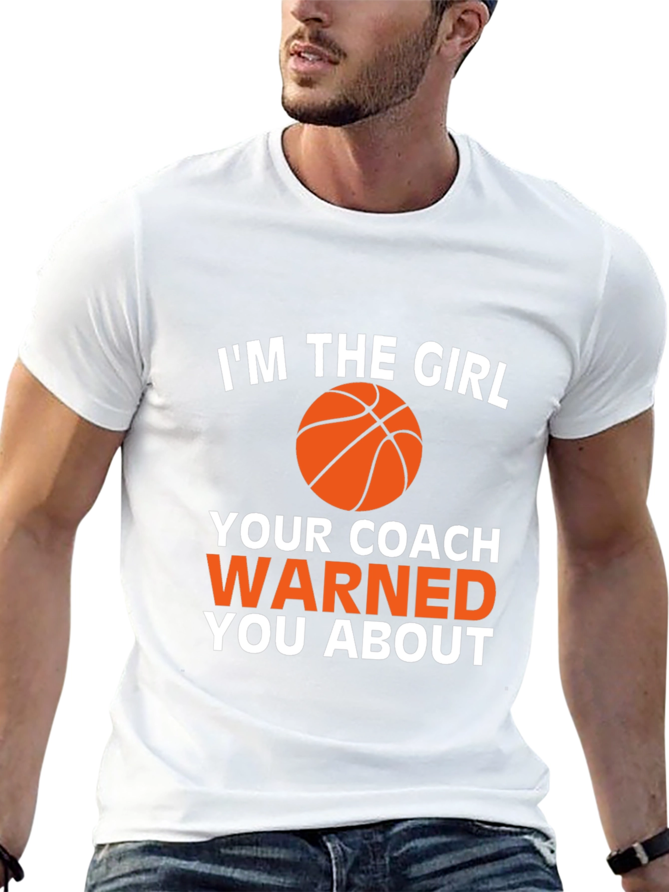 Black Basketball Girl T-Shirt - Warned You About! view 13