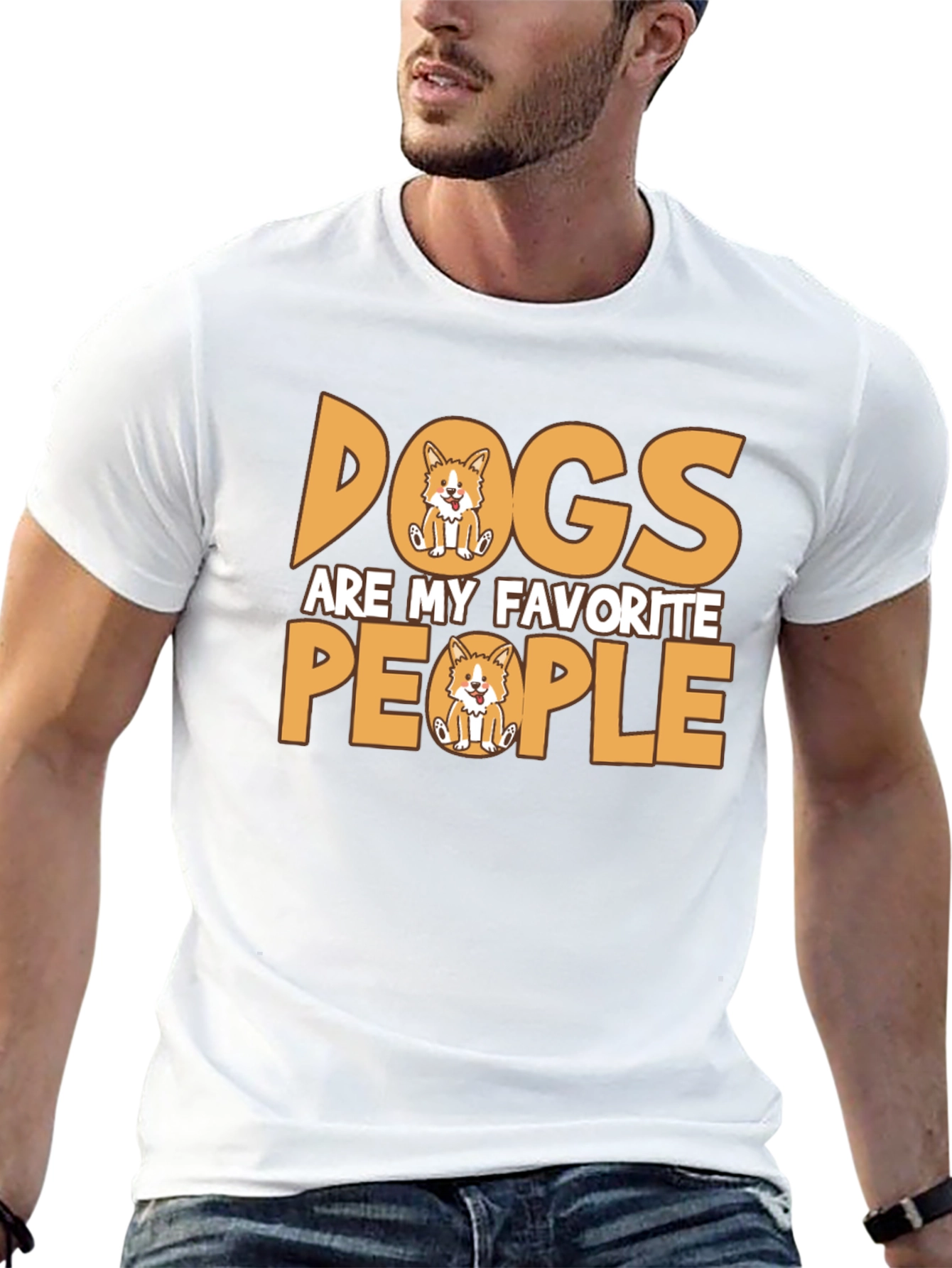 Black Dogs Are My Favorite People T-Shirt view 13