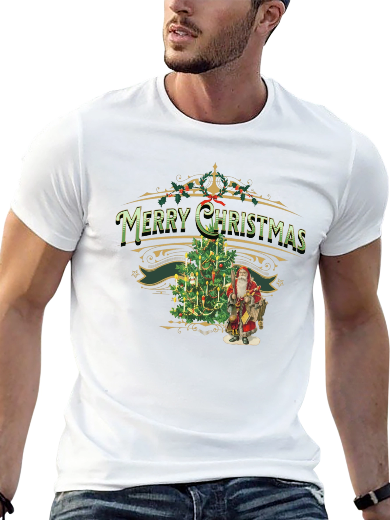 Festive Christmas Graphic Tee - Holiday Cheer - 13