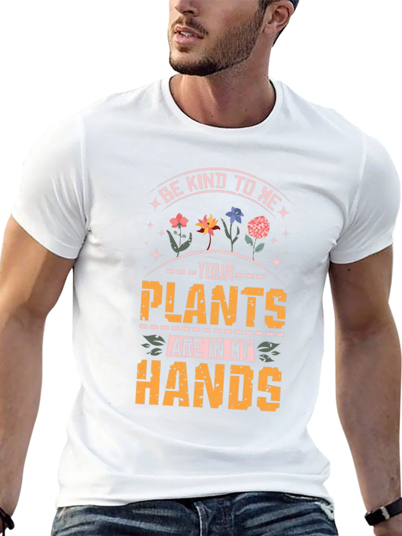Black Be Kind To Me Your Plants Are In My Hands T-Shirt view 13