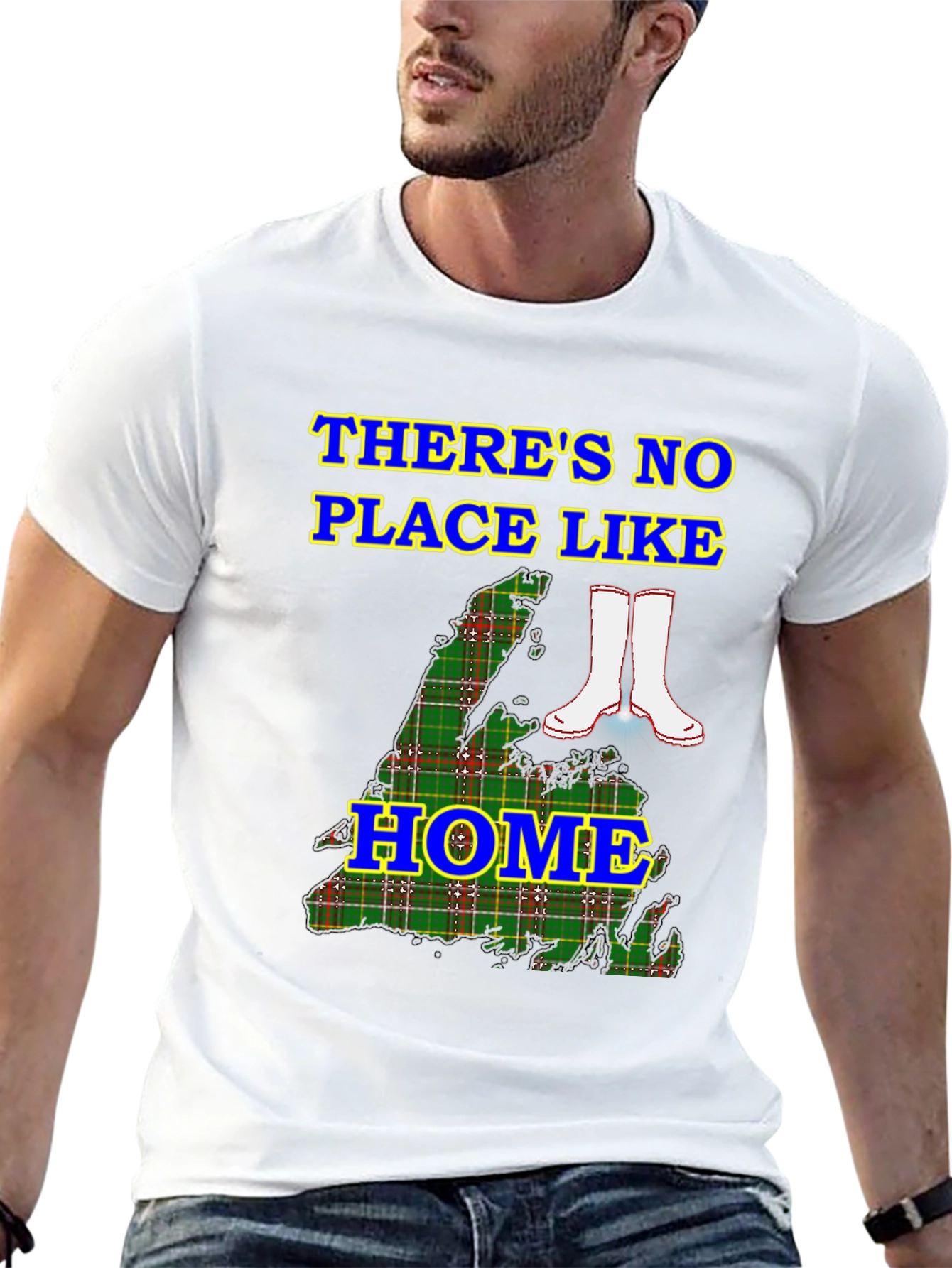 Black There's No Place Like Home T-Shirt view 13