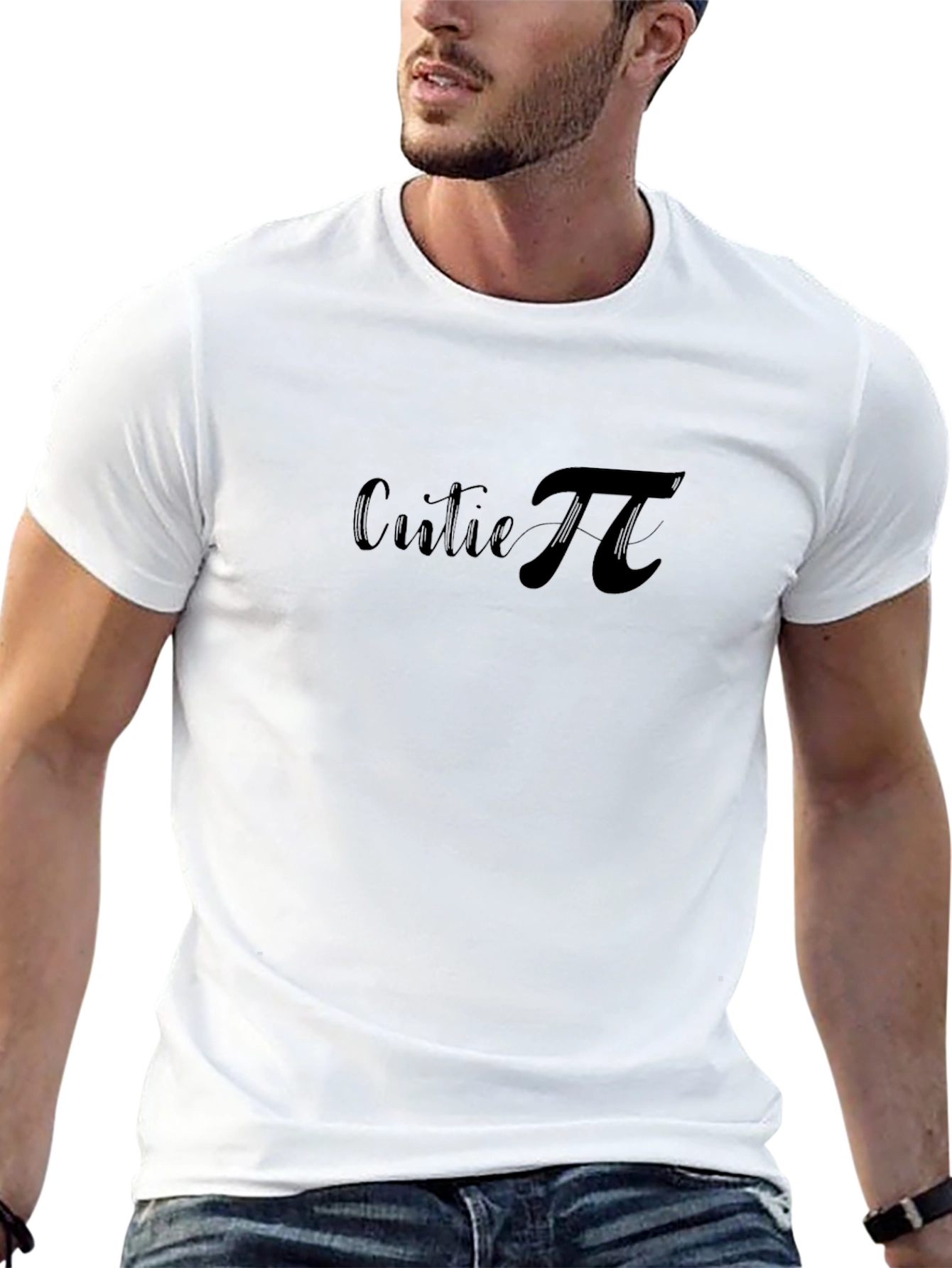 Black Cutie Pi Graphic Tee - Stylish Comfort view 13
