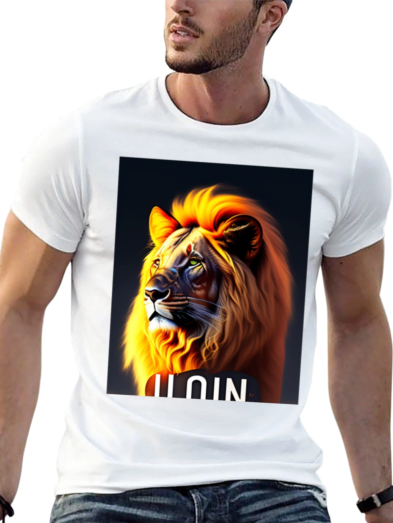 Black Lion Graphic Tee - Fierce Style view 13