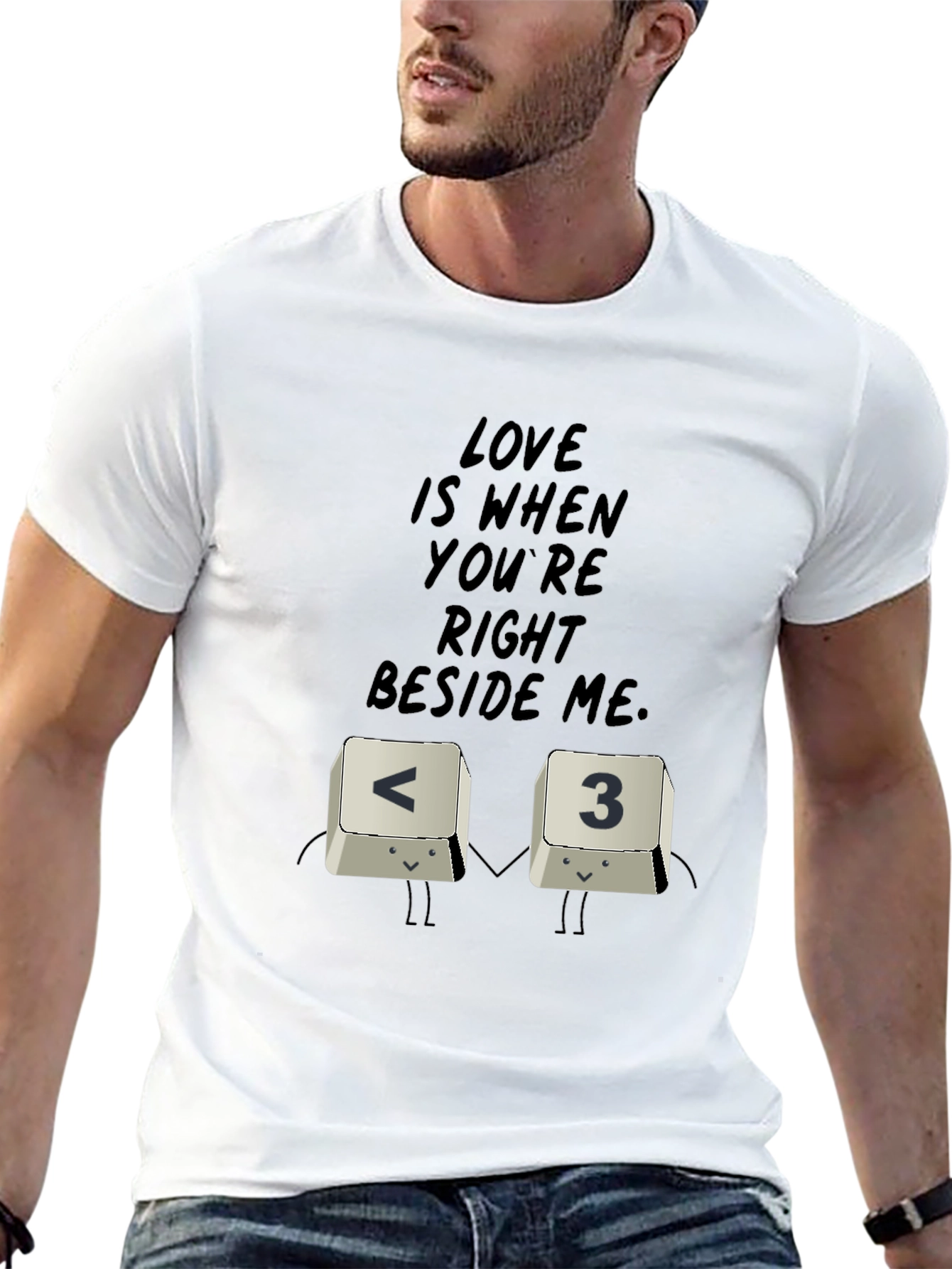 Black Love is Right Beside Me T-Shirt view 13