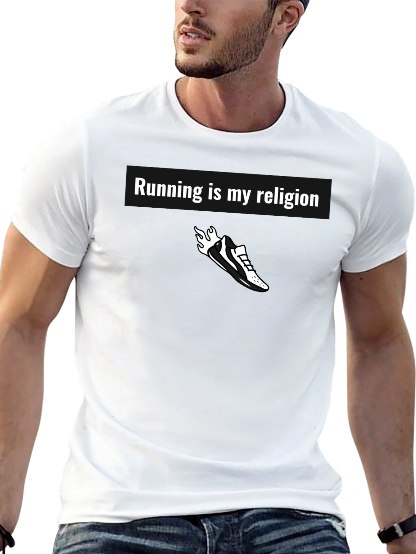 Running Is My Religion T-Shirt - 13