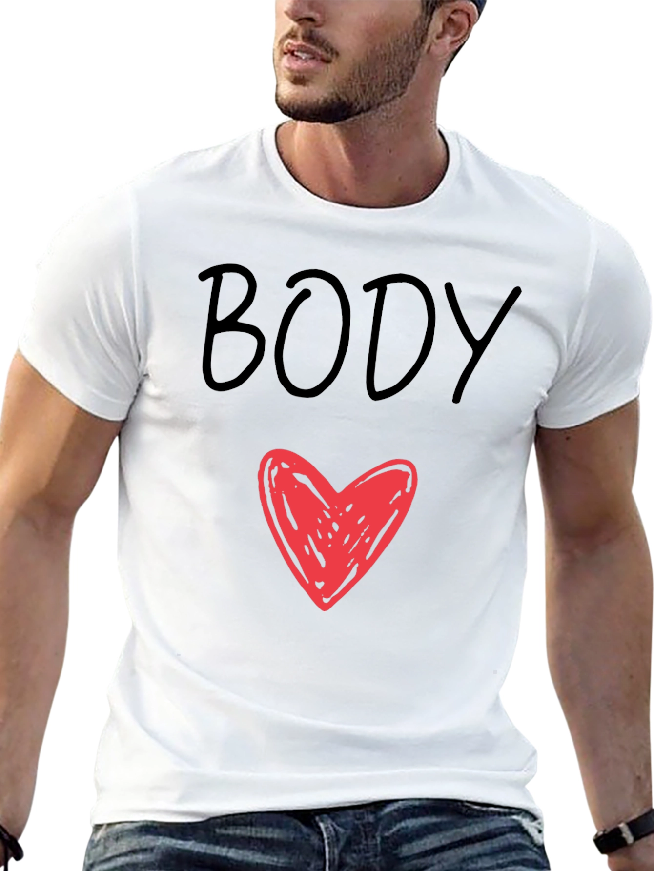 Black Body Love Graphic Tee view 13