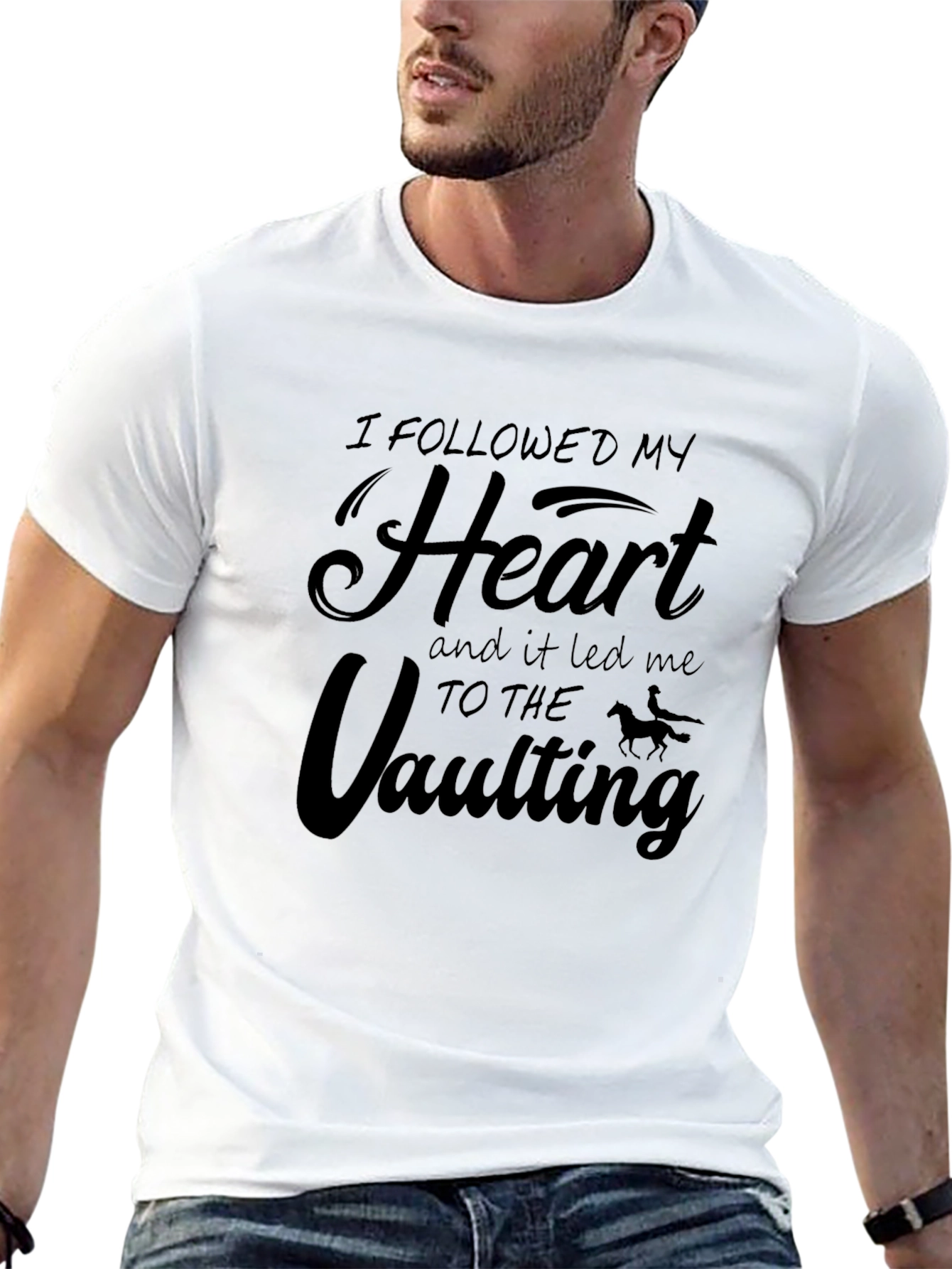 Black I Followed My Heart Vaulting Tee view 13