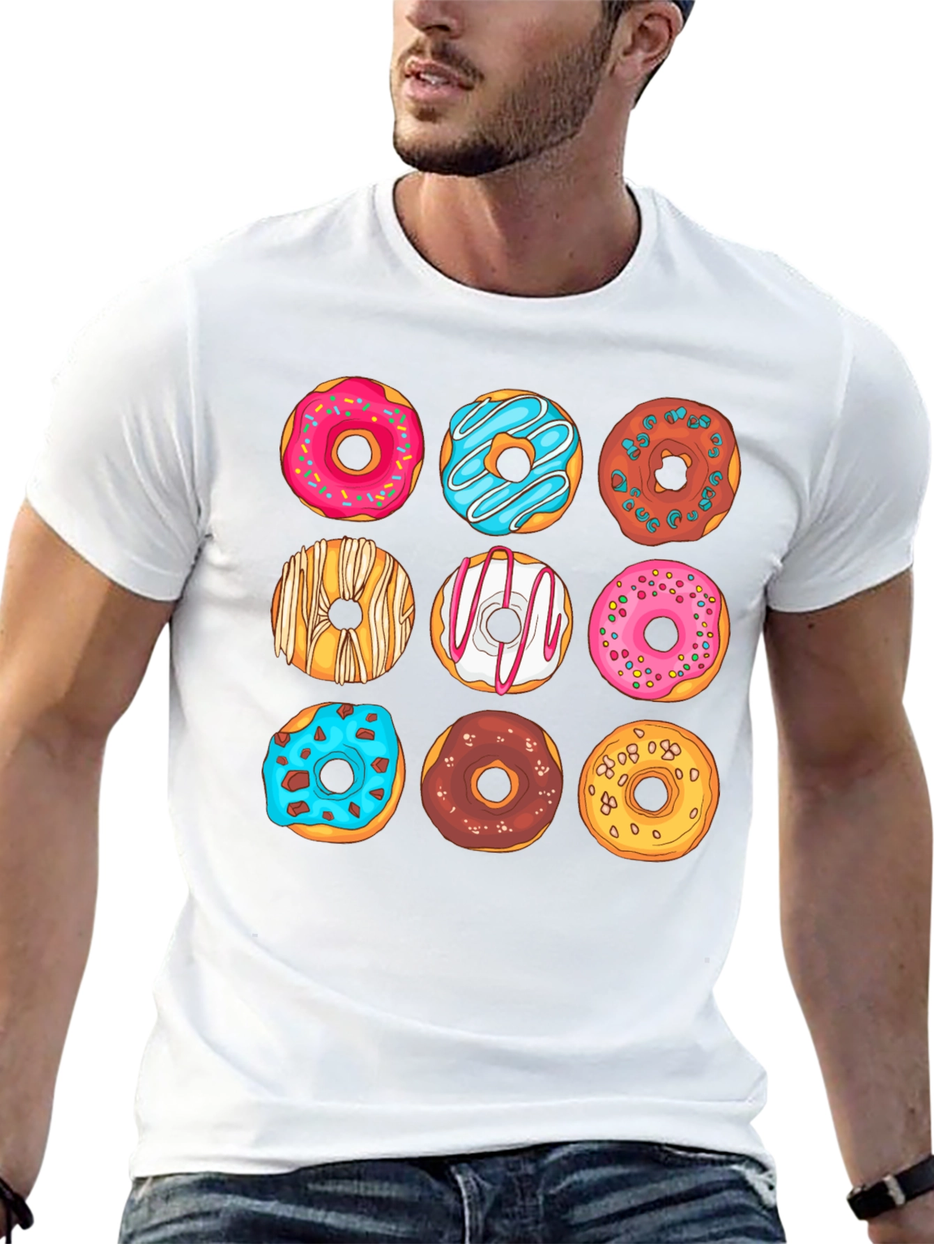 Donut Lover T-Shirt - Fun & Delicious Design - 13