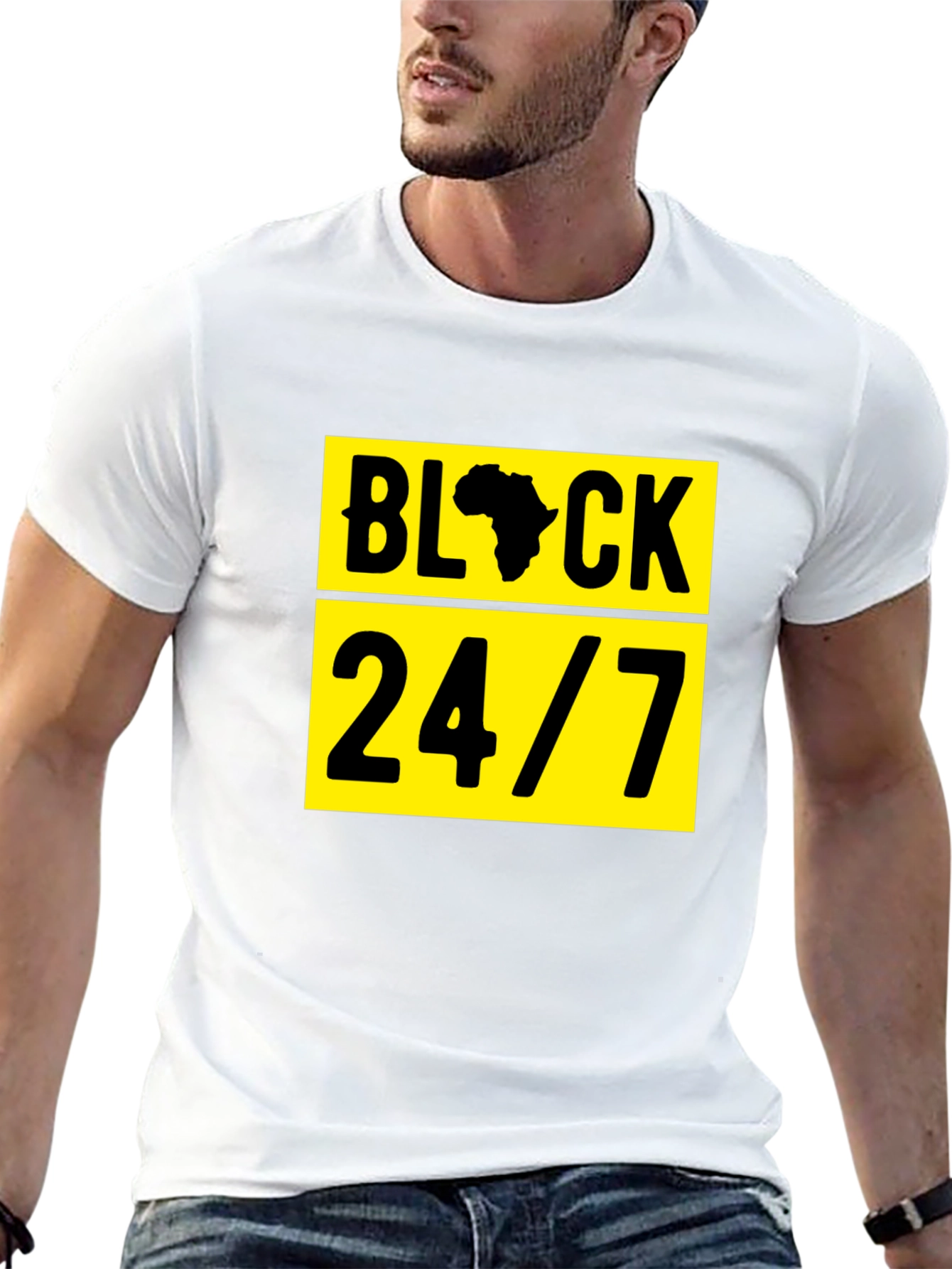 Black Black 24/7 Graphic T-Shirt view 13