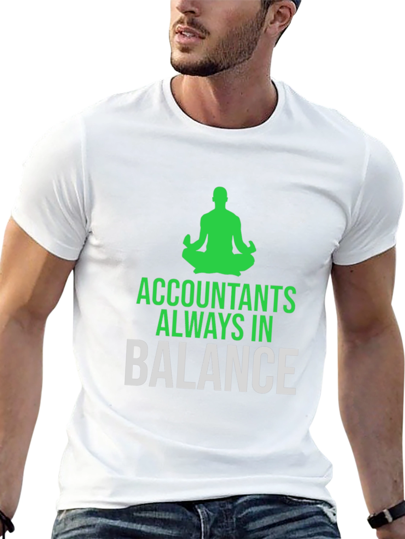 Black Accountants Always in Balance T-Shirt view 13