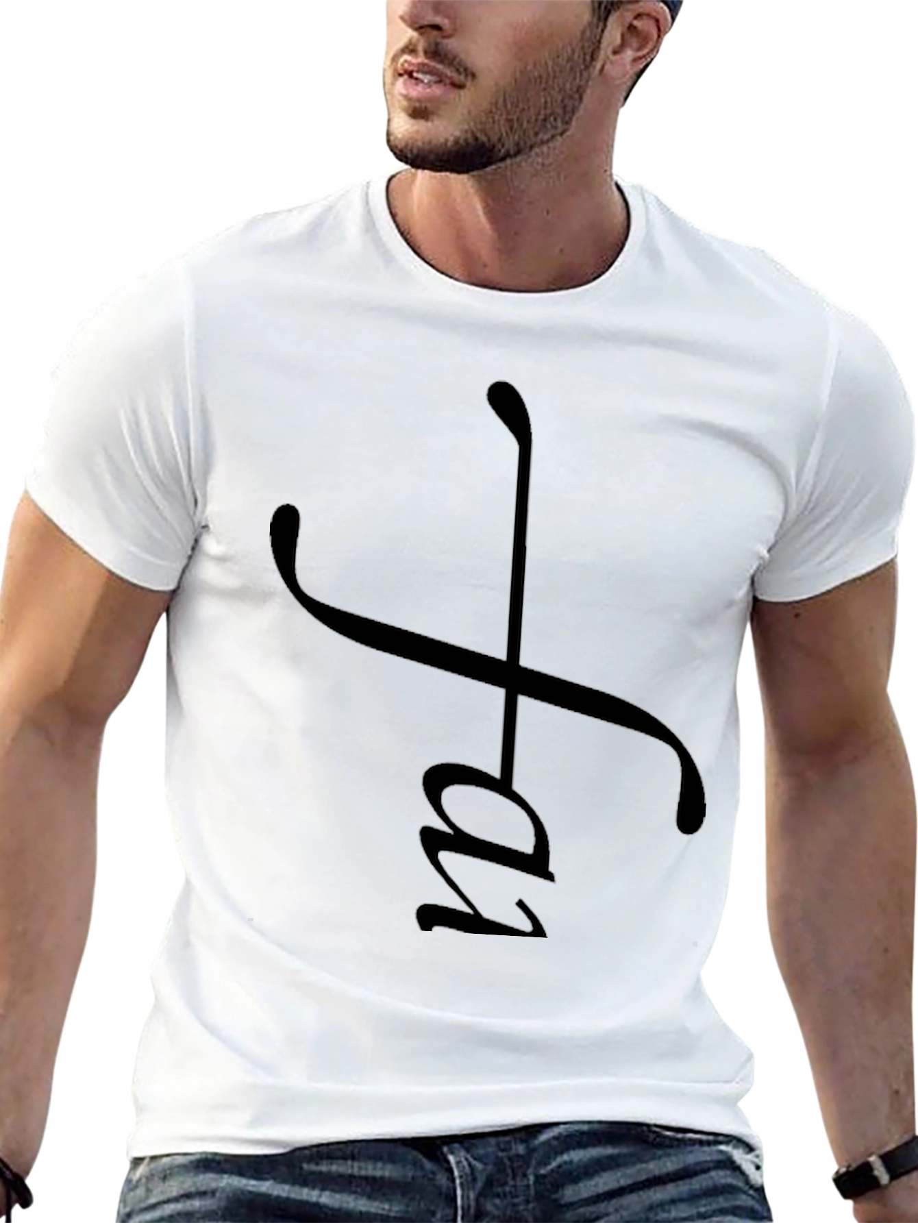 Black Faith Graphic Black T-Shirt - Stylish and Comfortable view 13