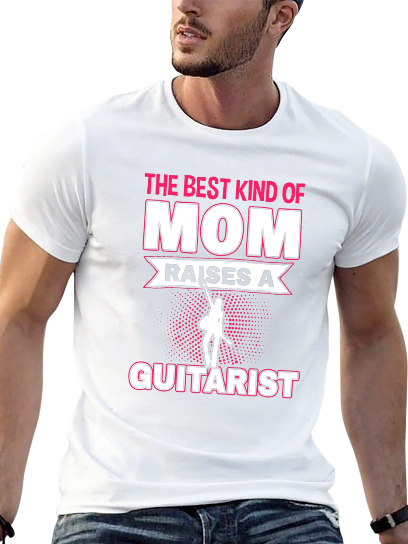 Best Kind of Mom Guitarist T-Shirt - 13