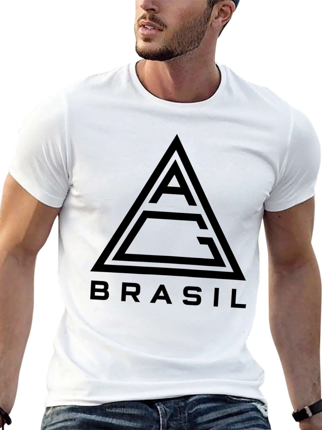 Black Brasil Graphic Tee - Black view 13