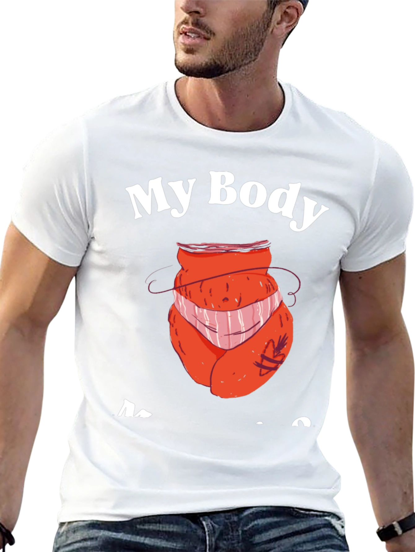 Black My Body My Choice T-Shirt - Funny Design view 13