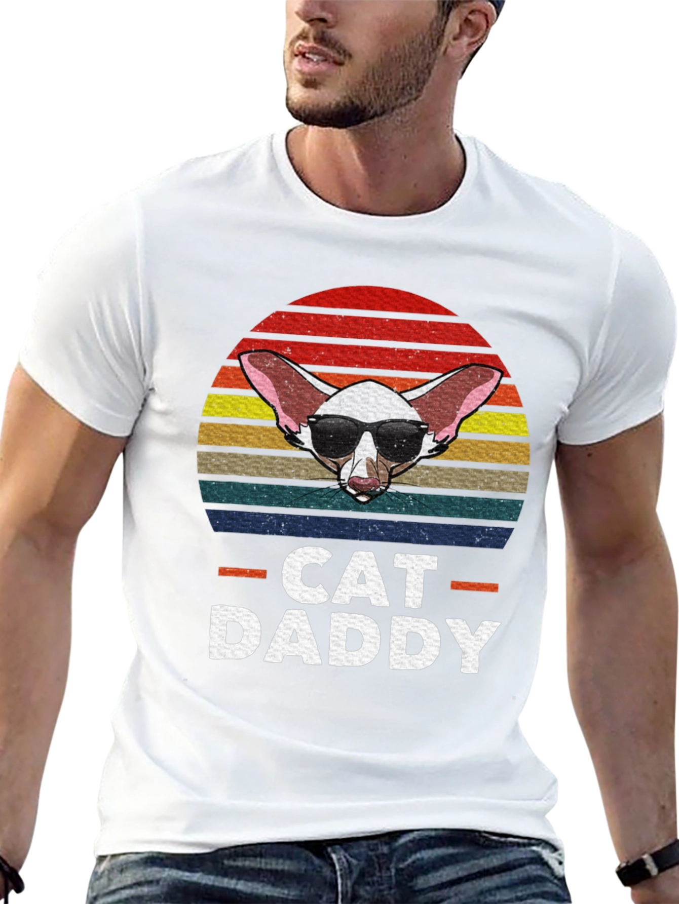 Black Cat Daddy T-Shirt view 13