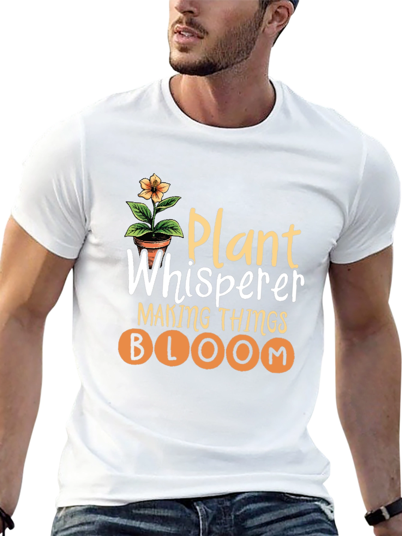 Black Plant Whisperer Graphic Tee view 13