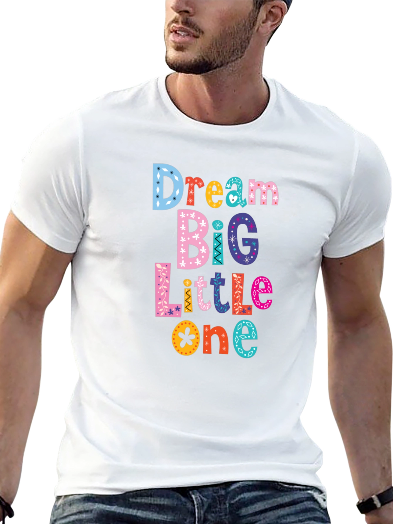 Black Dream Big Little One Graphic Tee view 13