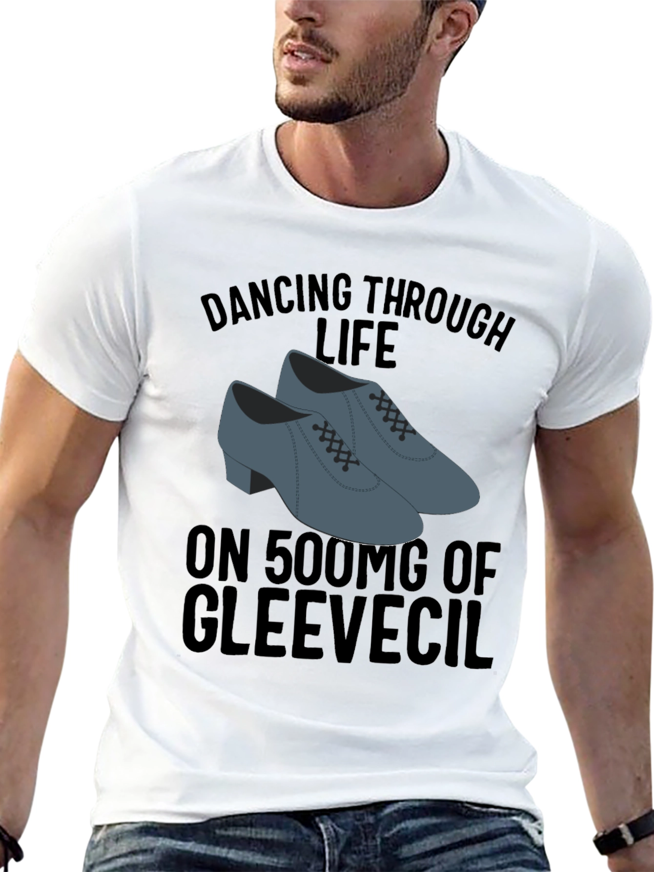 Black Dancing Through Life Tee view 13