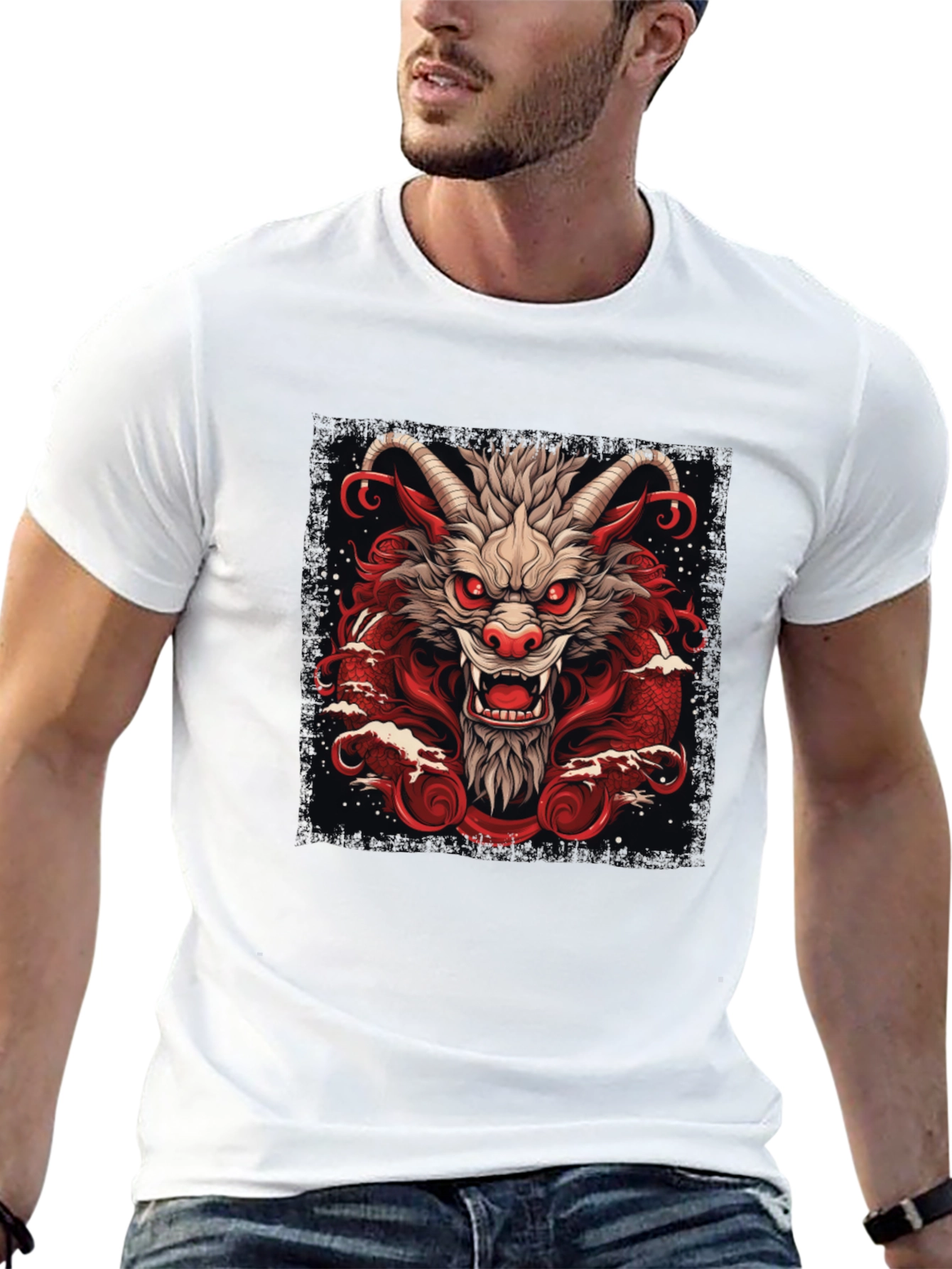 Black Dragon Graphic Tee - Bold Design view 13