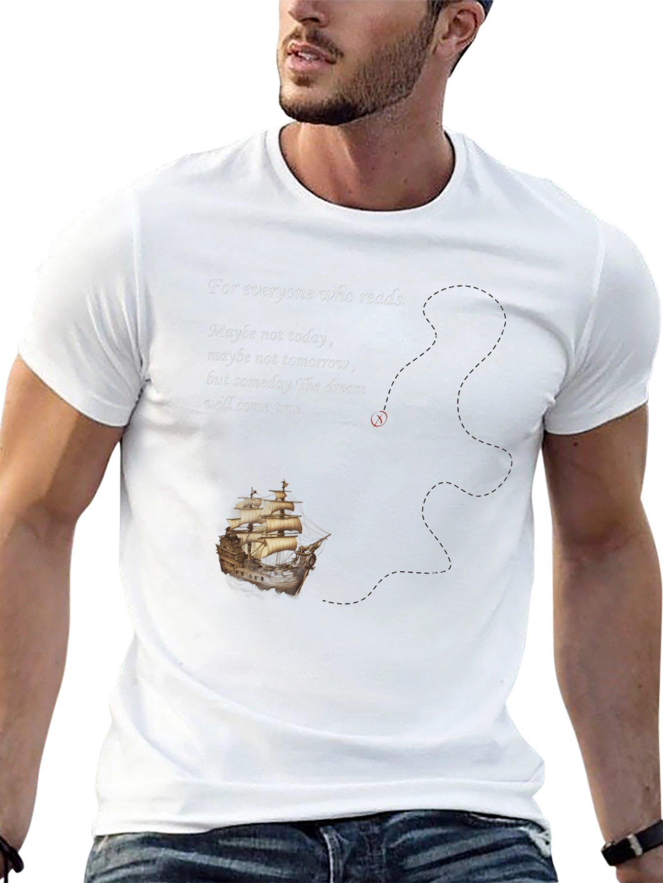 Black Inspirational Reader's Dream T-Shirt view 13