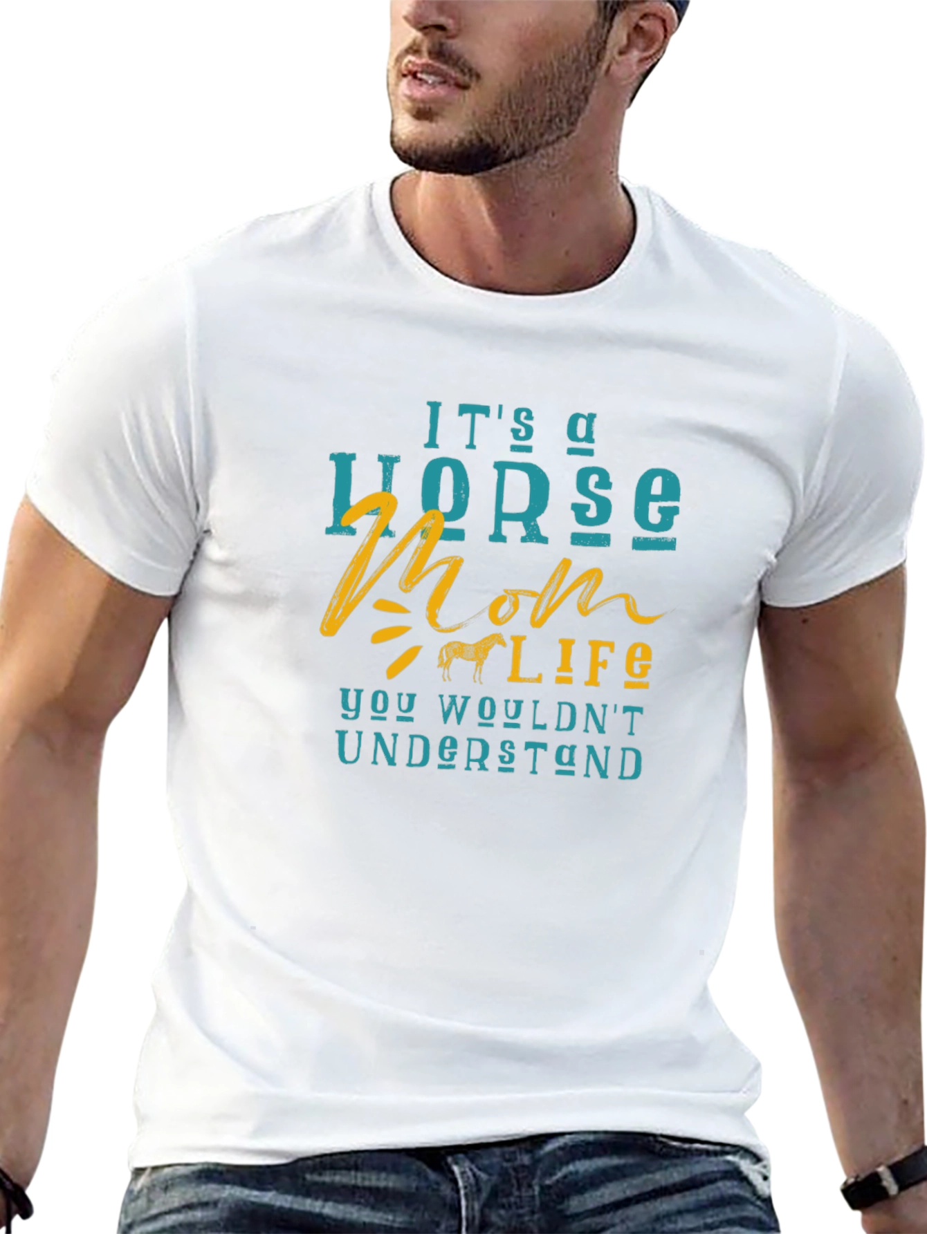 Black Horse Mom Life T-Shirt - You Wouldn't Understand! view 13