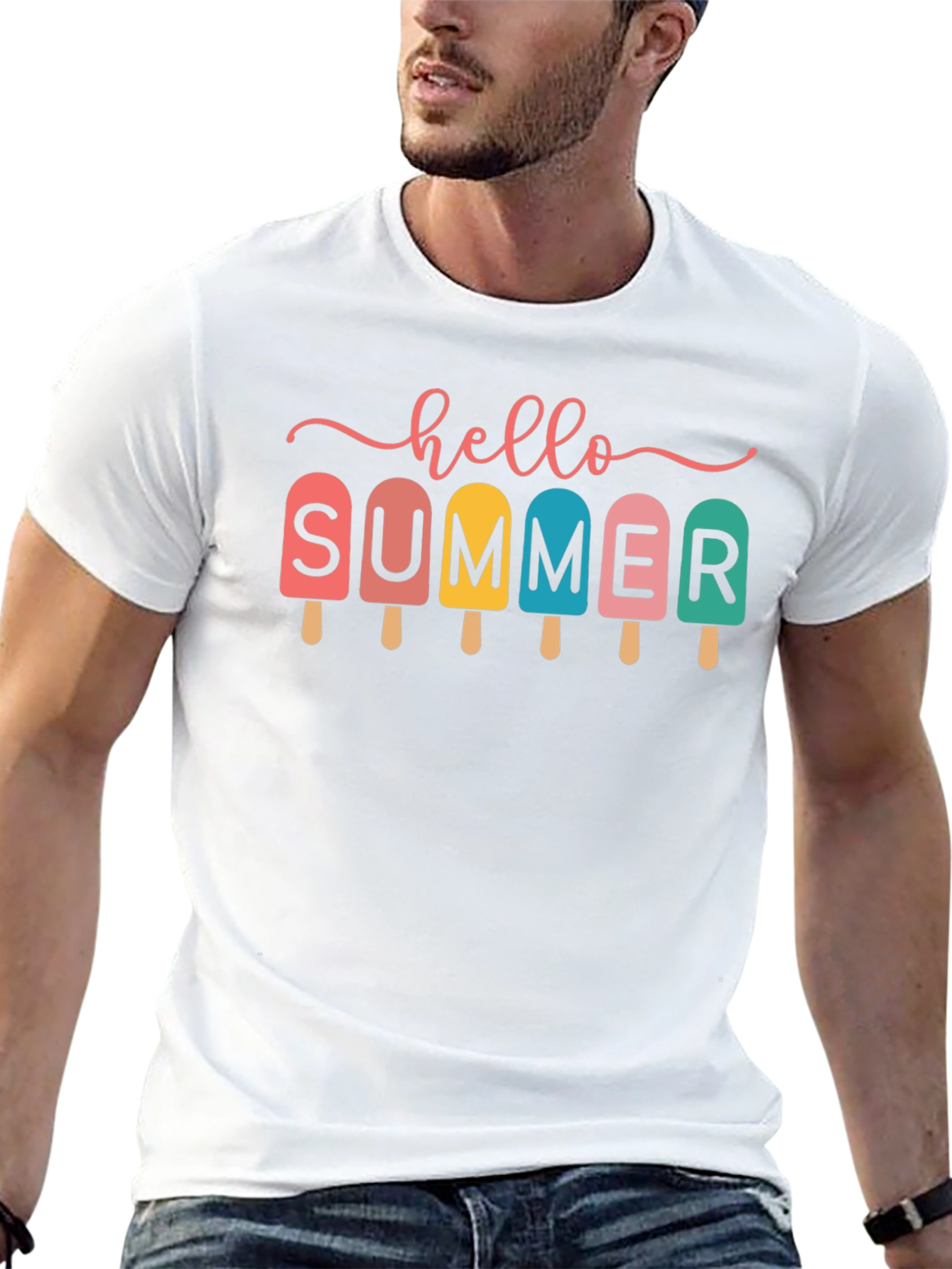 Hello Summer Popsicle T-Shirt - 13