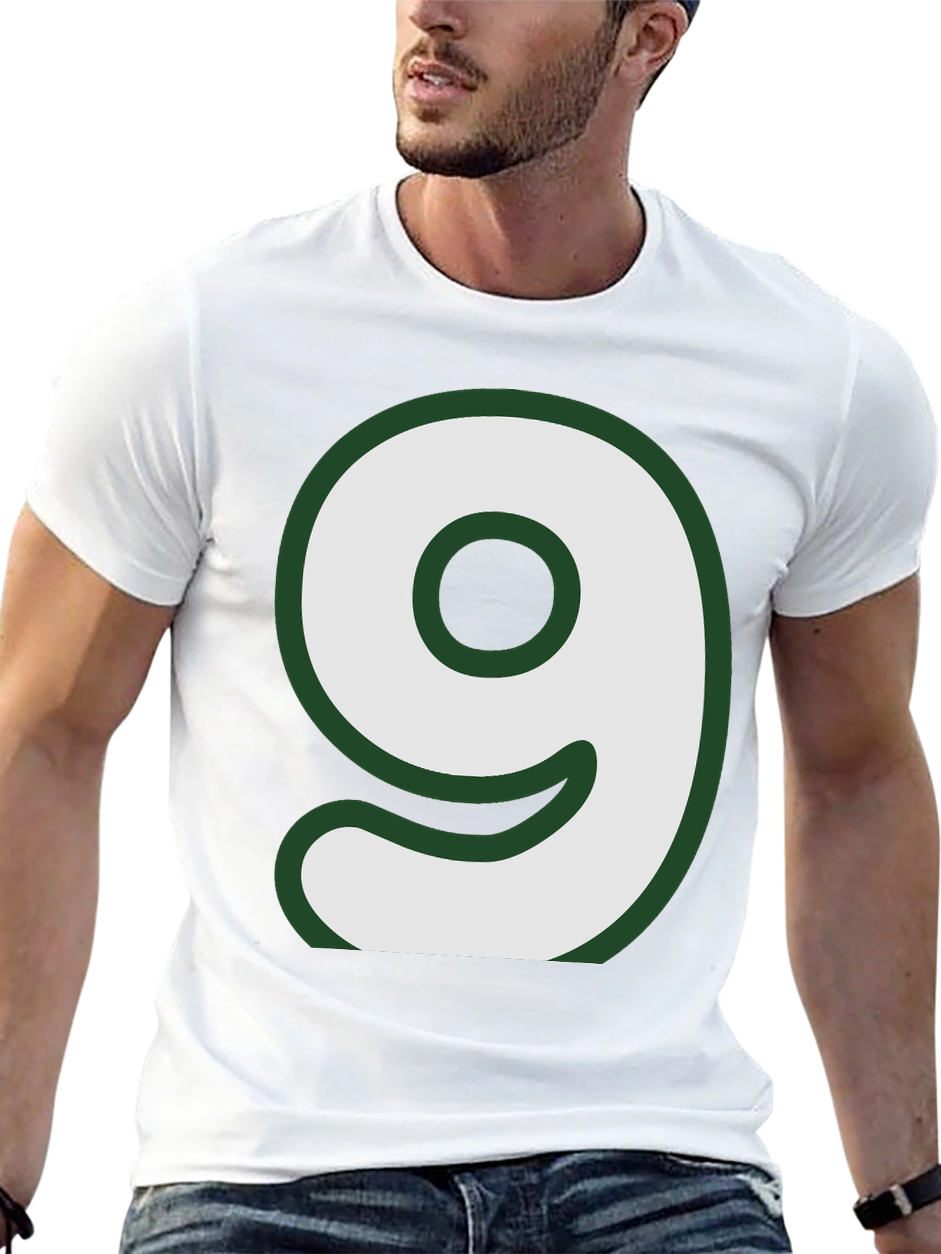 Black Number 9 Graphic T-Shirt - Casual Style view 13
