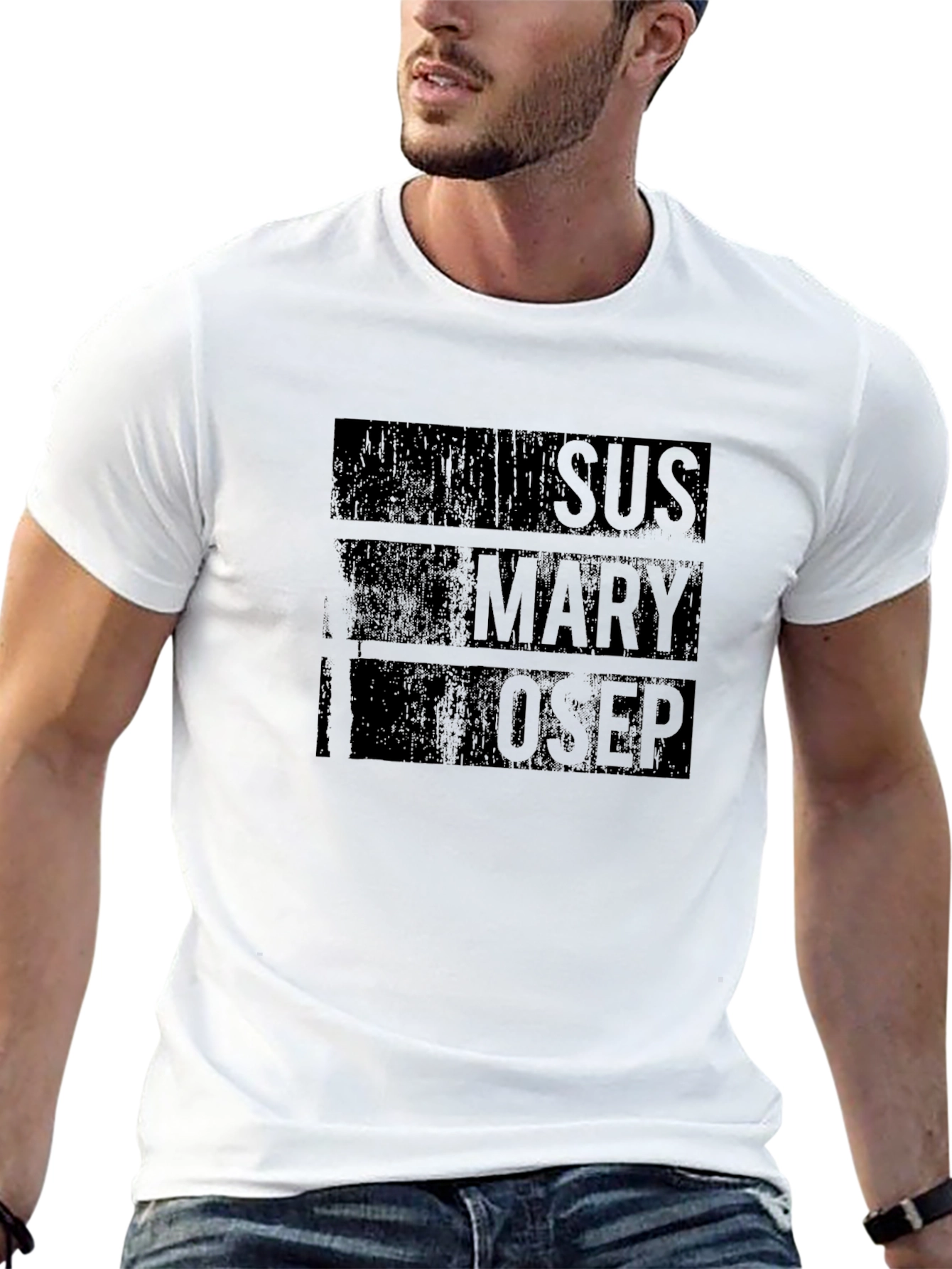 Black SUS MARY OSEP Graphic T-Shirt - Black view 13