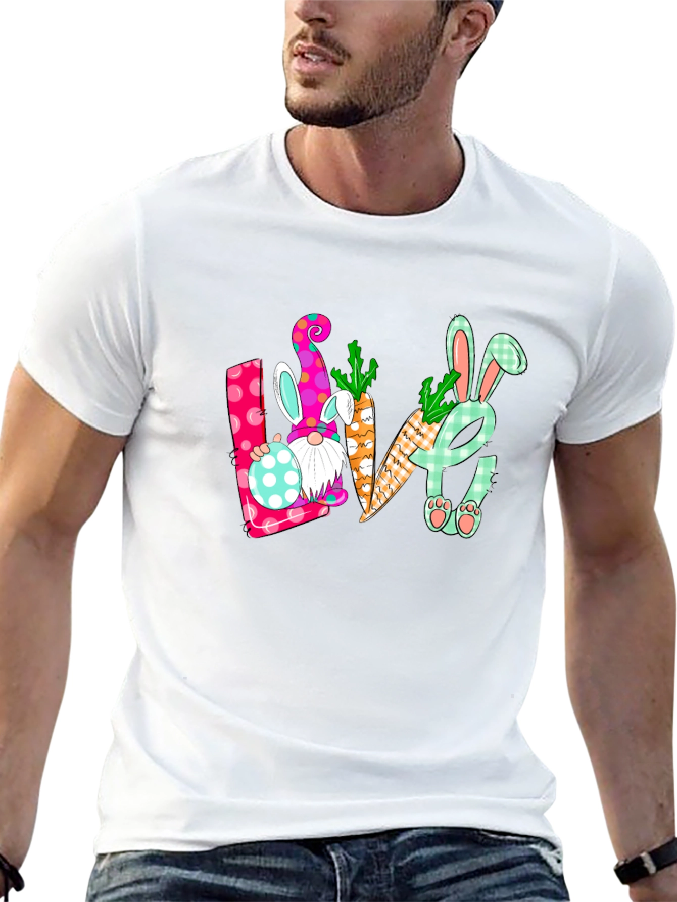 Easter Gnome Love T-Shirt - 13