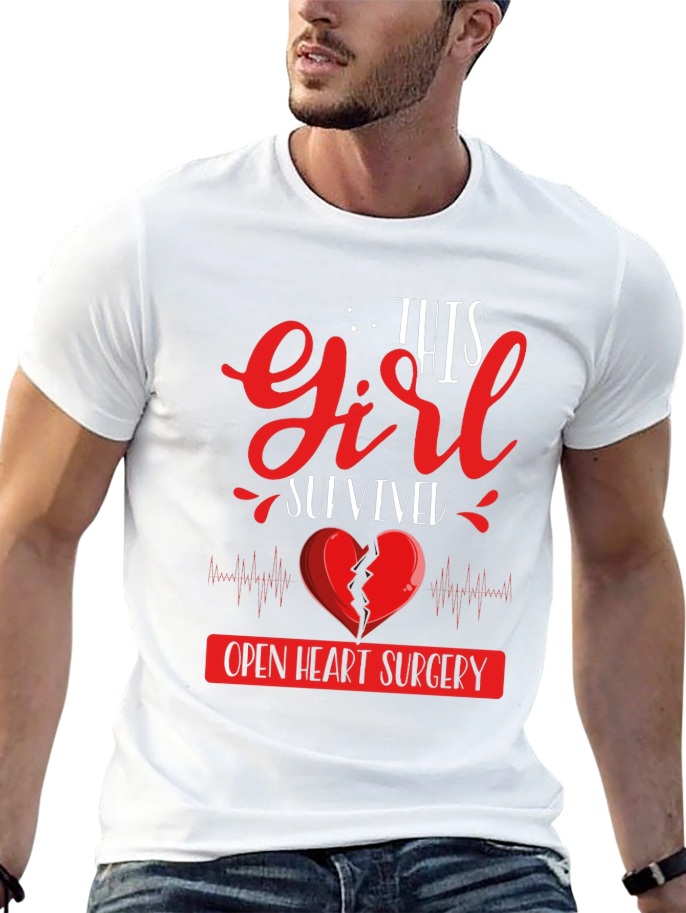 Girl Heart Surgery Survivor T-Shirt - 13