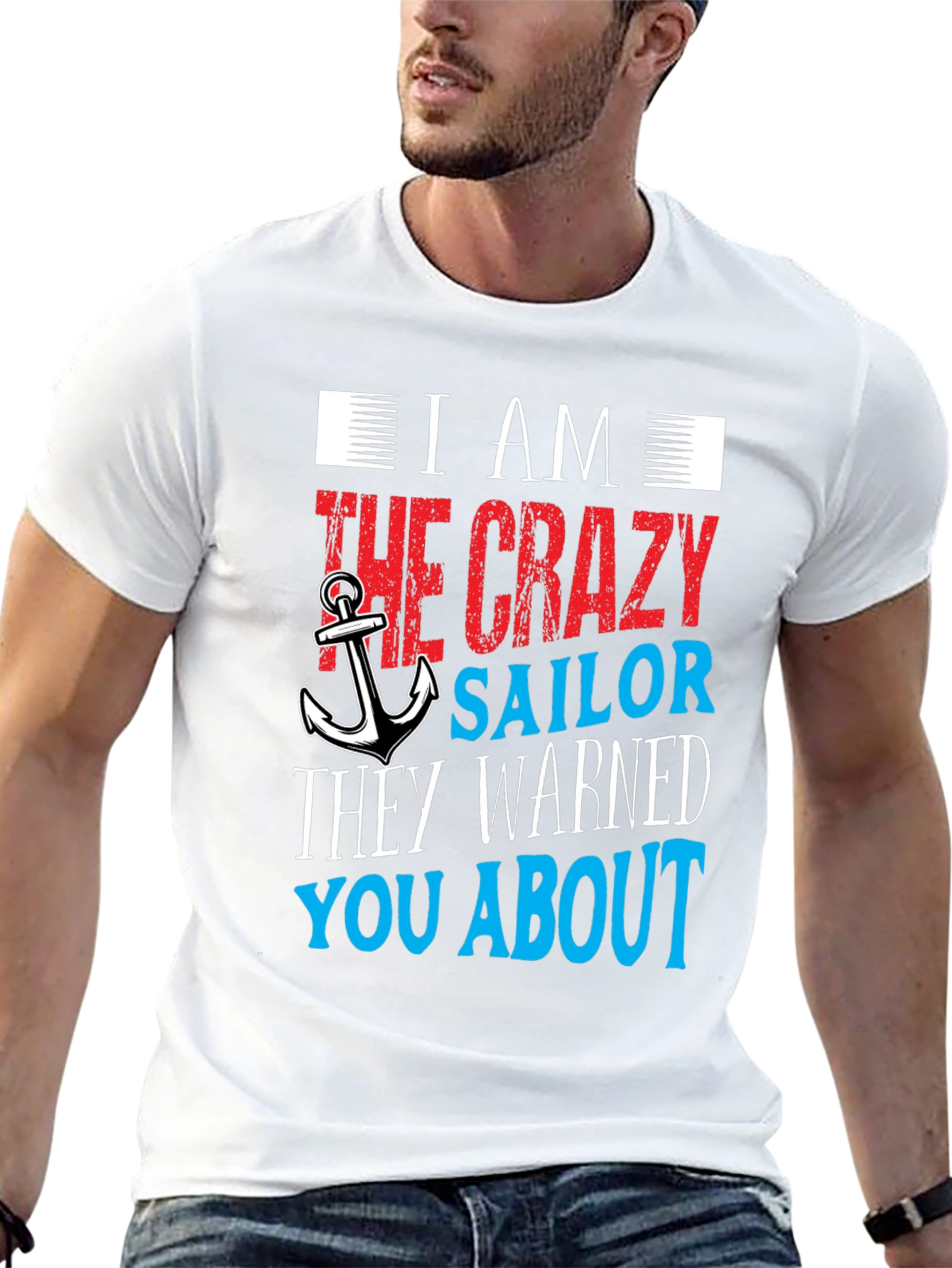 Black Crazy Sailor T-Shirt view 13
