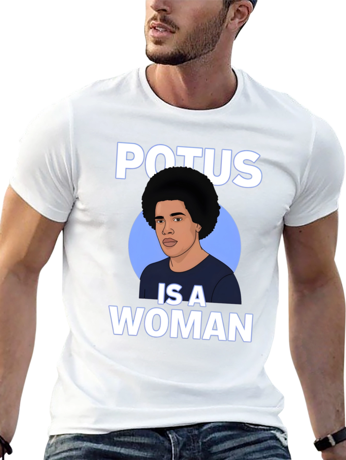POTUS is a Woman Graphic Tee - 13